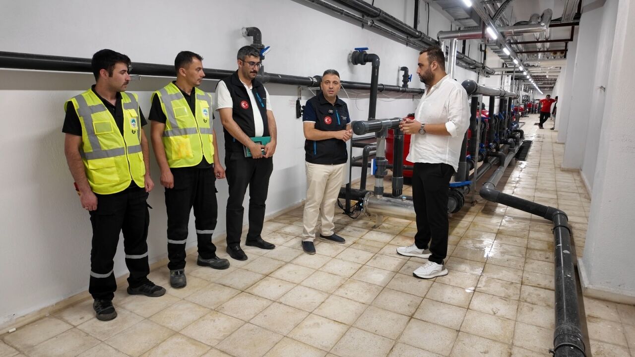 Büyükşehir Belediyesinin havuz sterilizasyon sistemi tasarruf sağlıyor