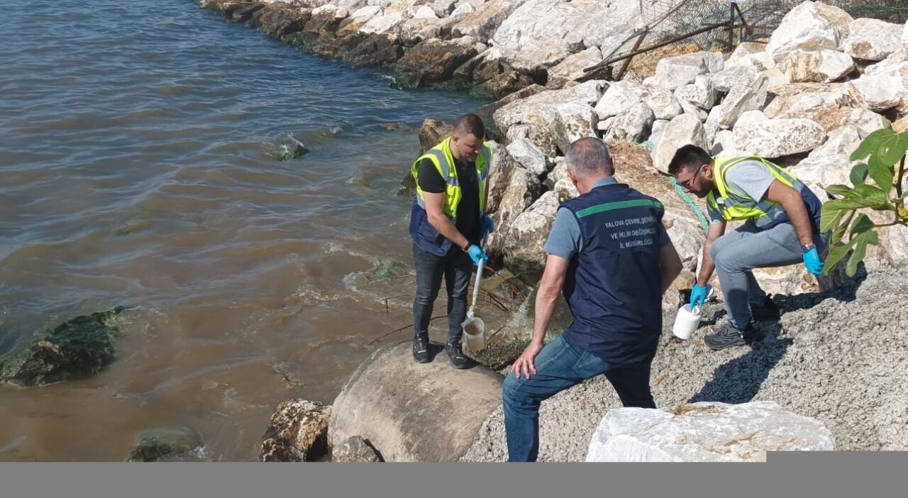 Denize kentsel atık su deşarj eden Yalova Belediyesine 1,3 milyon lira ceza