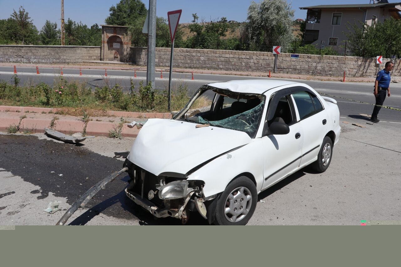 Kayseri'de otomobilin çarptığı yaya hayatını kaybetti