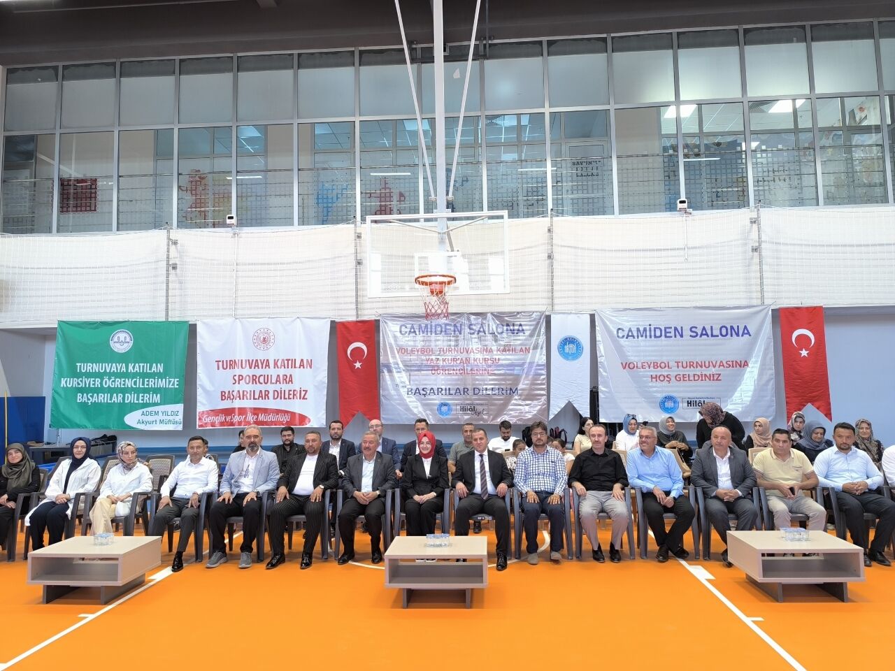Akyurt'ta "Camiden Sahaya-12" ve "Camiden Salona-1" turnuvaları başladı