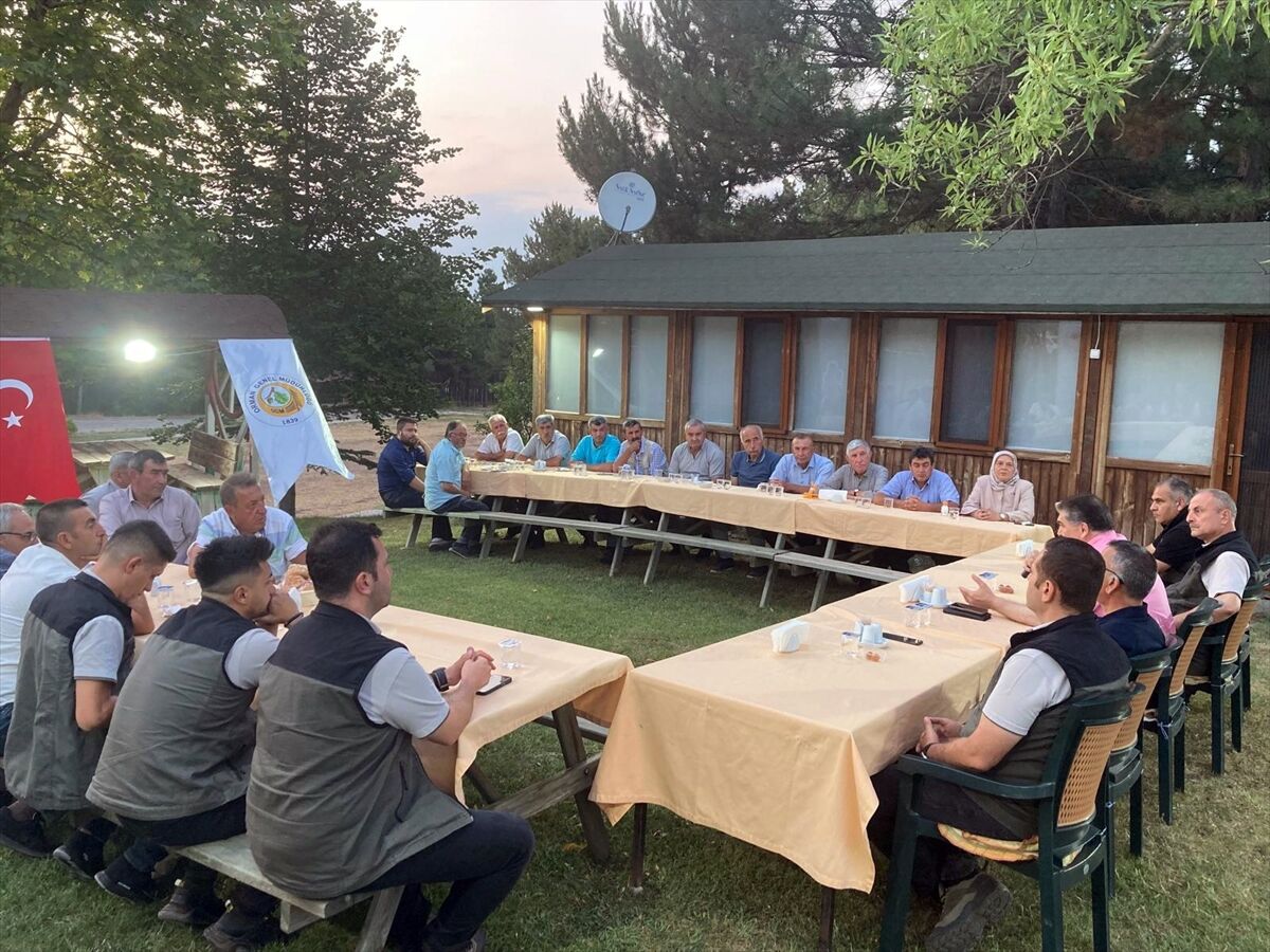 Eskişehir Orman Bölge Müdürlüğünce muhtarlarla toplantı yapıldı