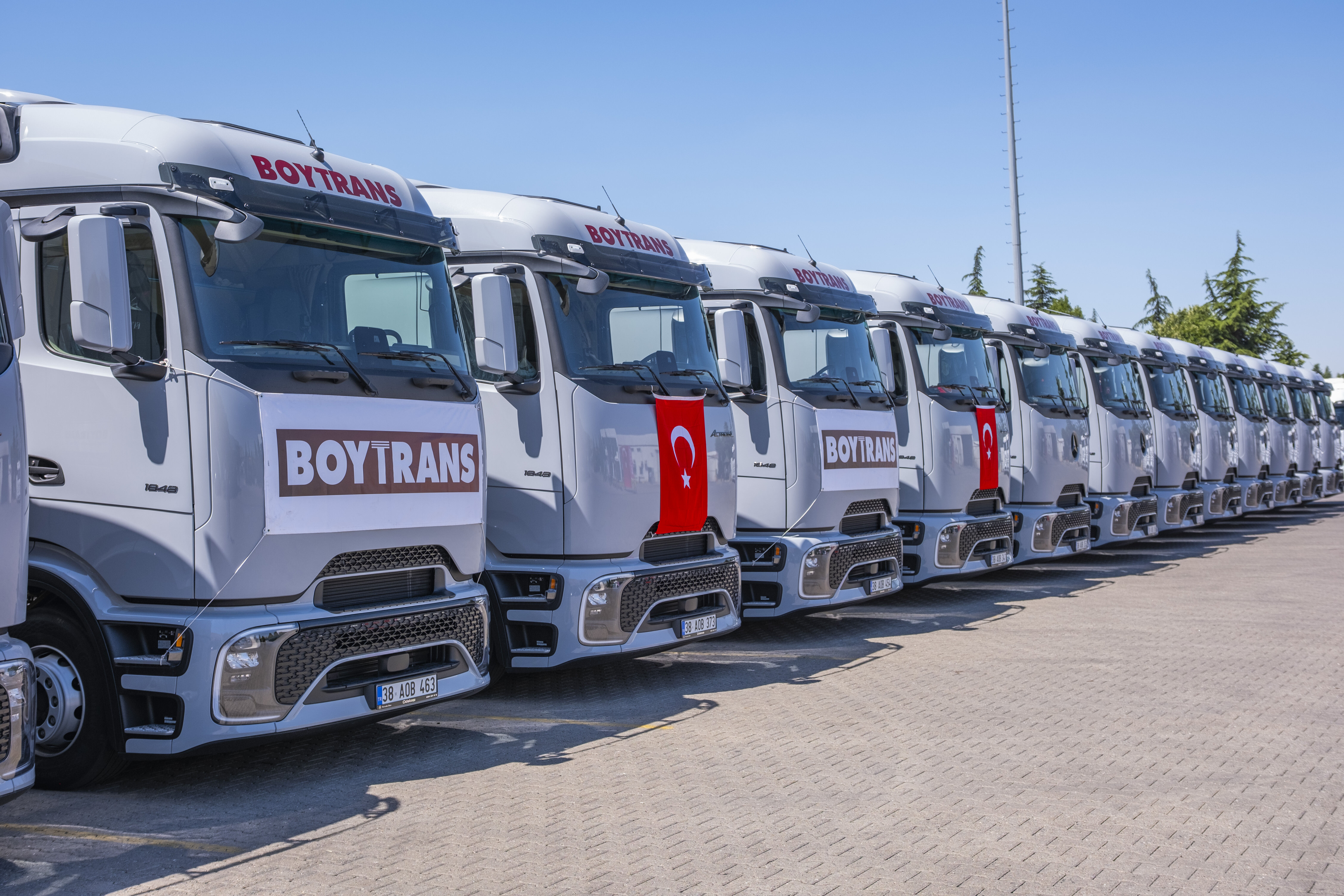 Boytrans filosuna 35 yeni nesil çekiciyi kattı