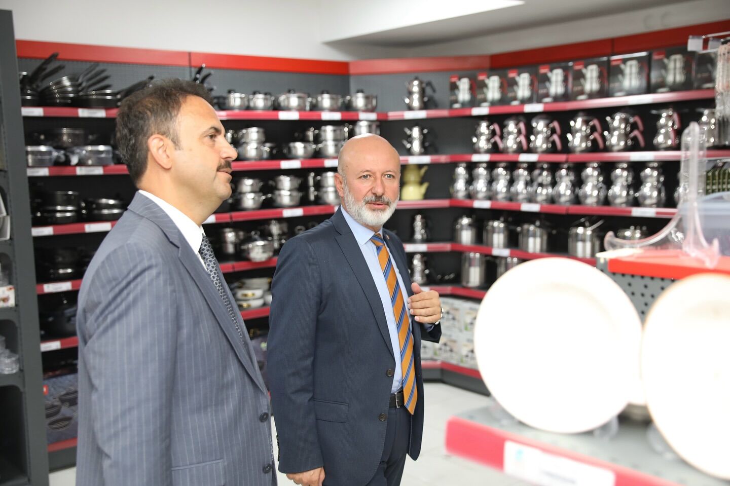 Başkan Çolakbayrakdar, Kocasinan Kaymakamı Ermiş'e ziyarette bulundu