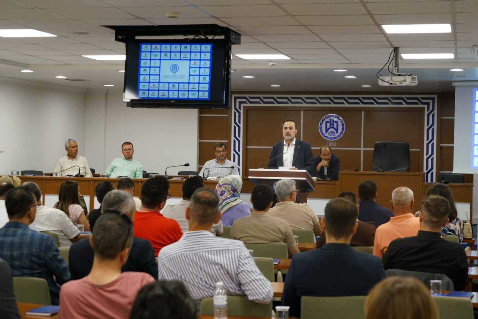 KTO'da tanışma toplantısı yapıldı