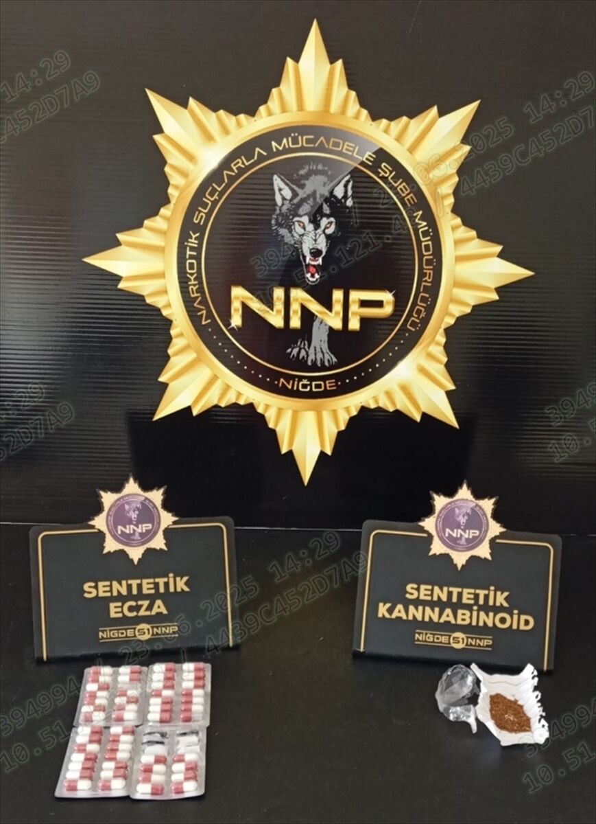 Niğde'de uyuşturucu operasyonlarında yakalanan 4 zanlı tutuklandı