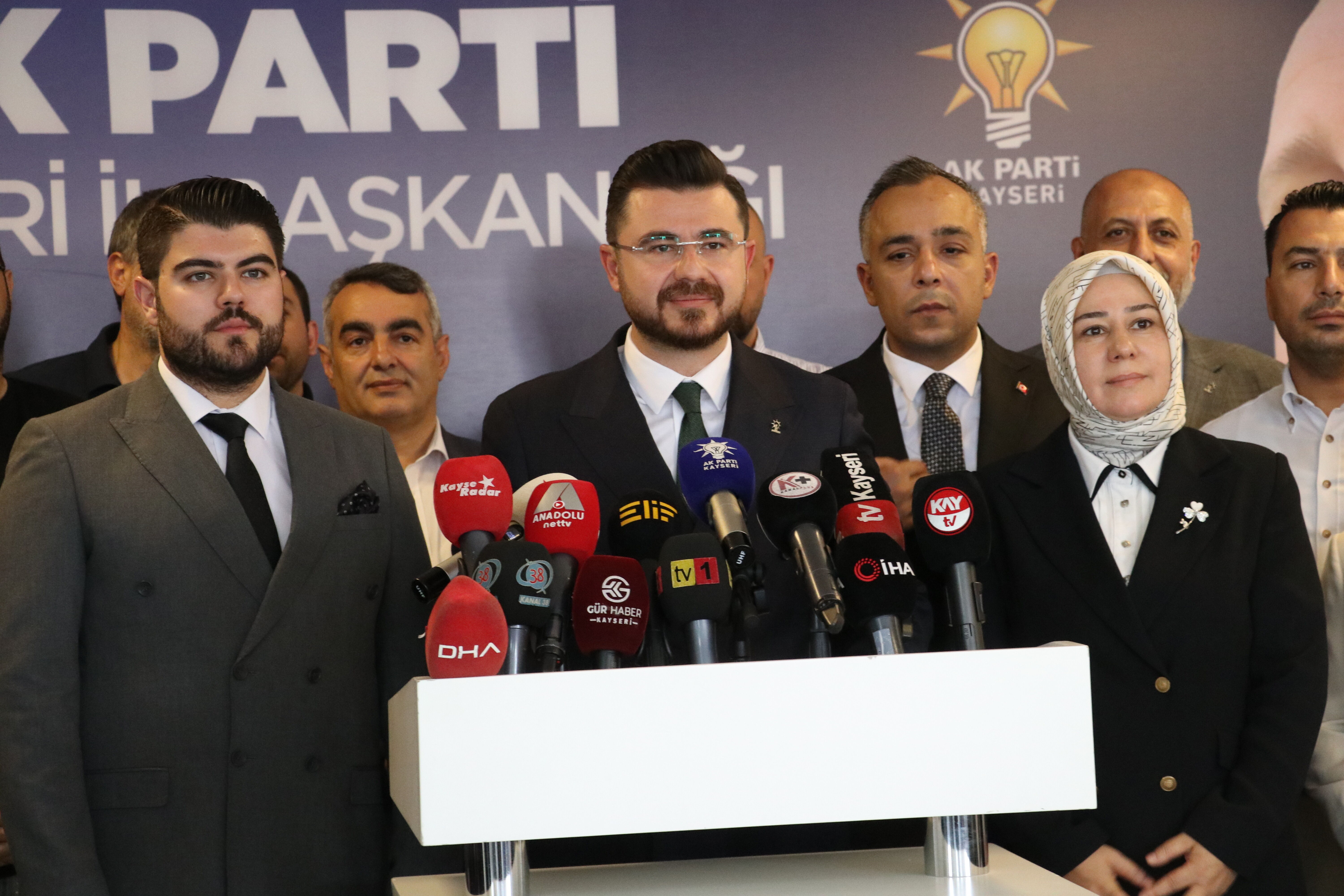 AK Parti İl Başkanı Okandan, gündemi değerlendirdi