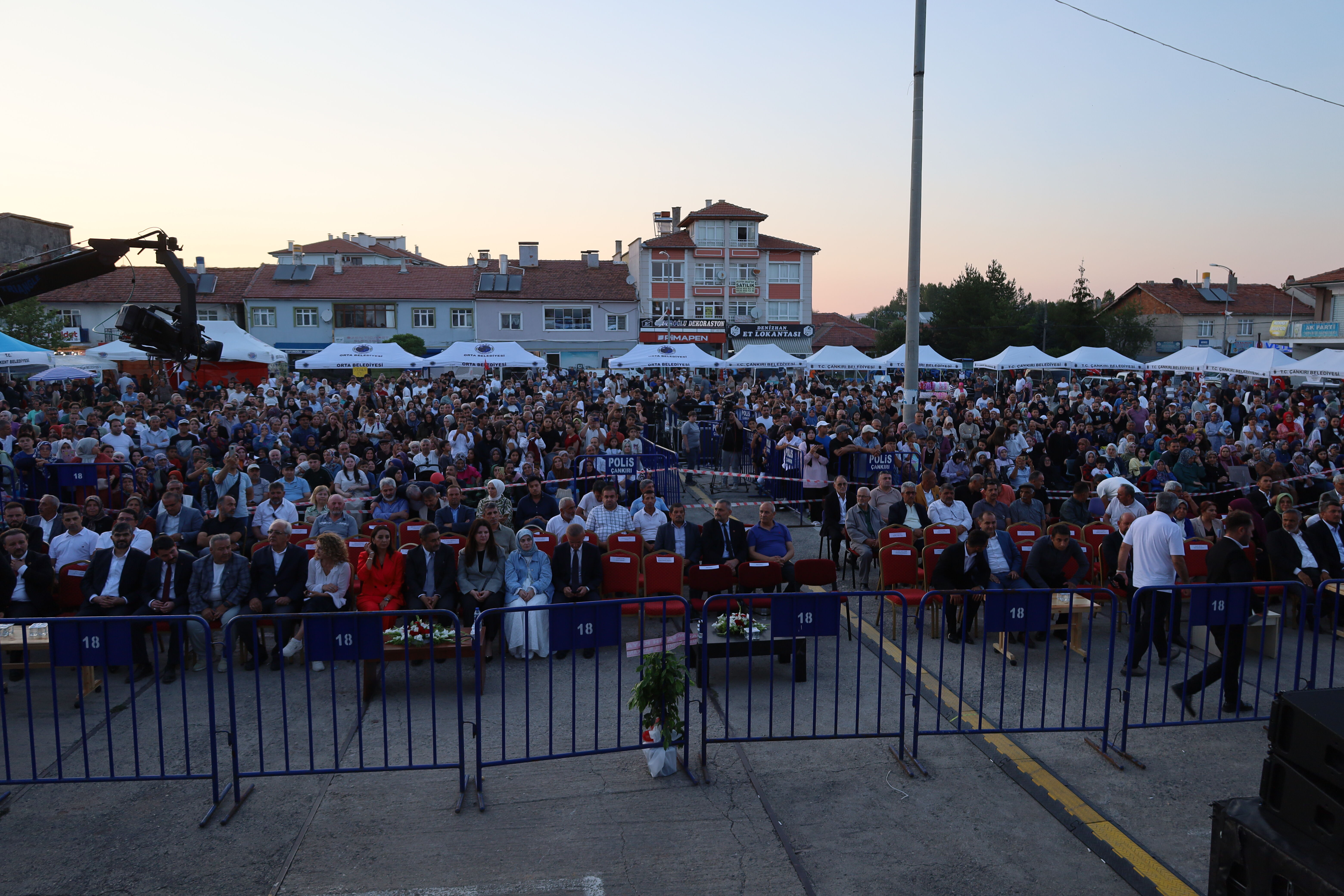 Orta ilçesinde 3 gün sürecek festival başladı
