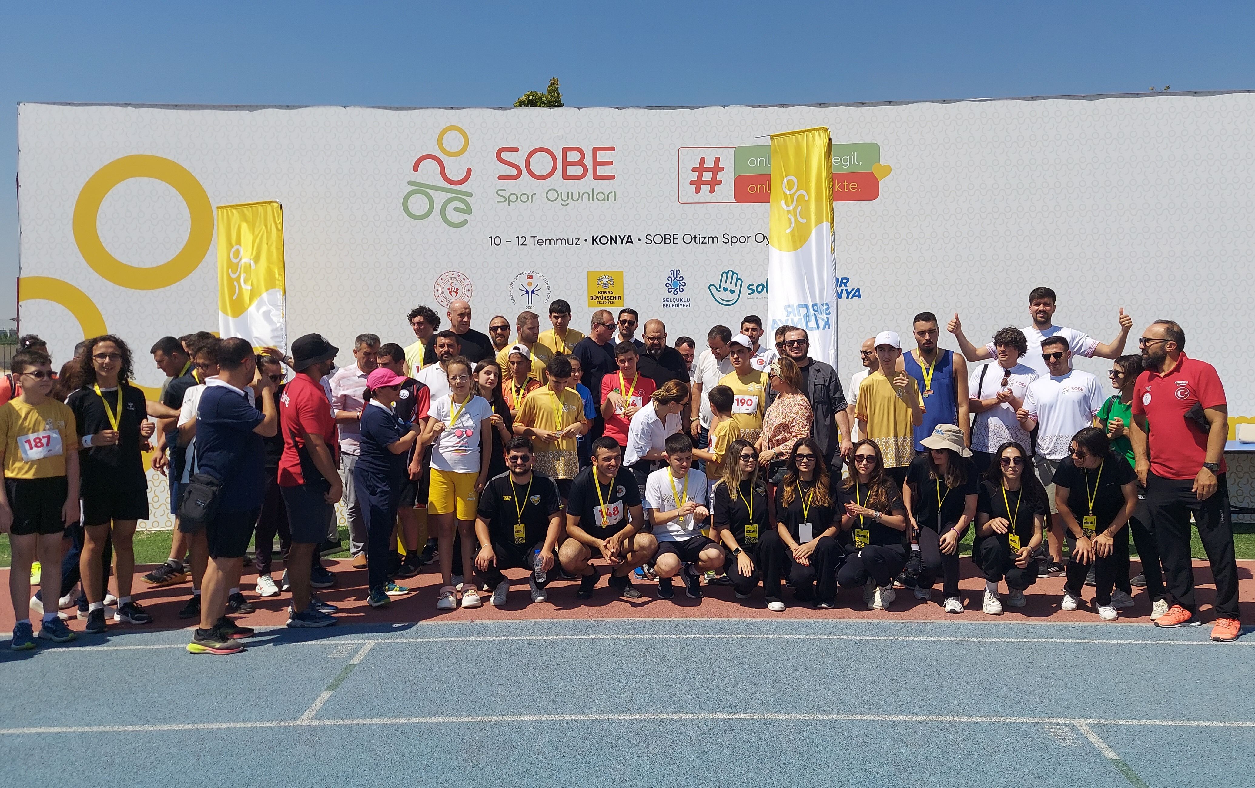 Konya'da SOBE Otizm Spor Oyunları sona erdi
