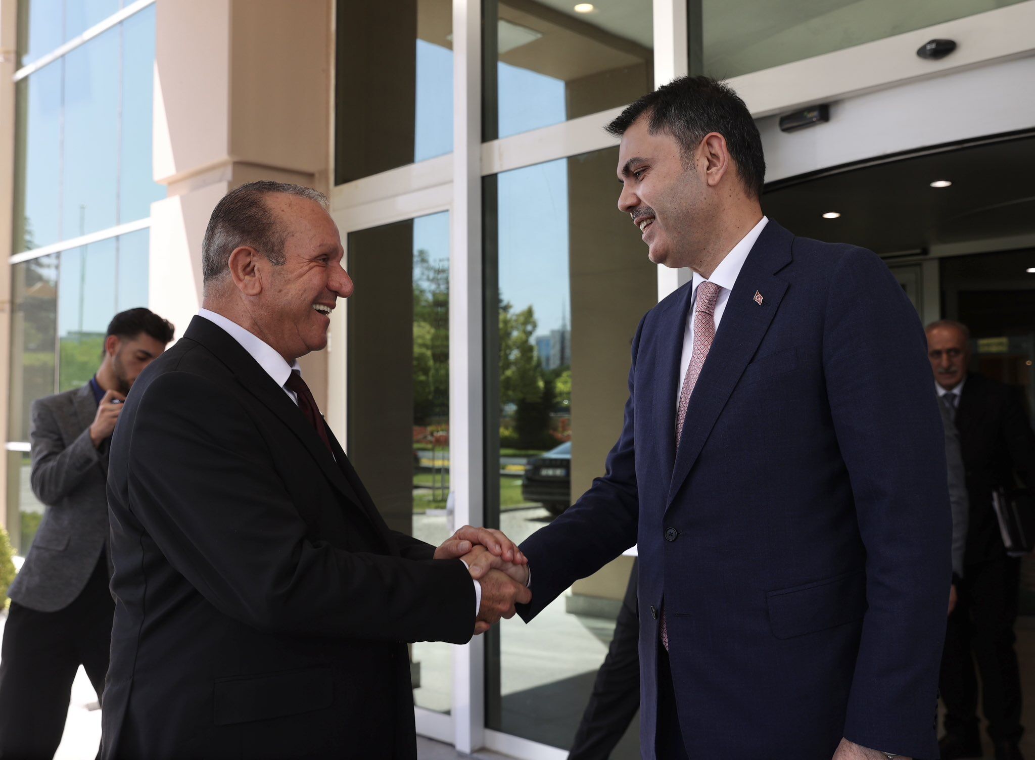 Bakan Kurum, KKTC Başbakan Yardımcısı Ataoğlu ile görüştü