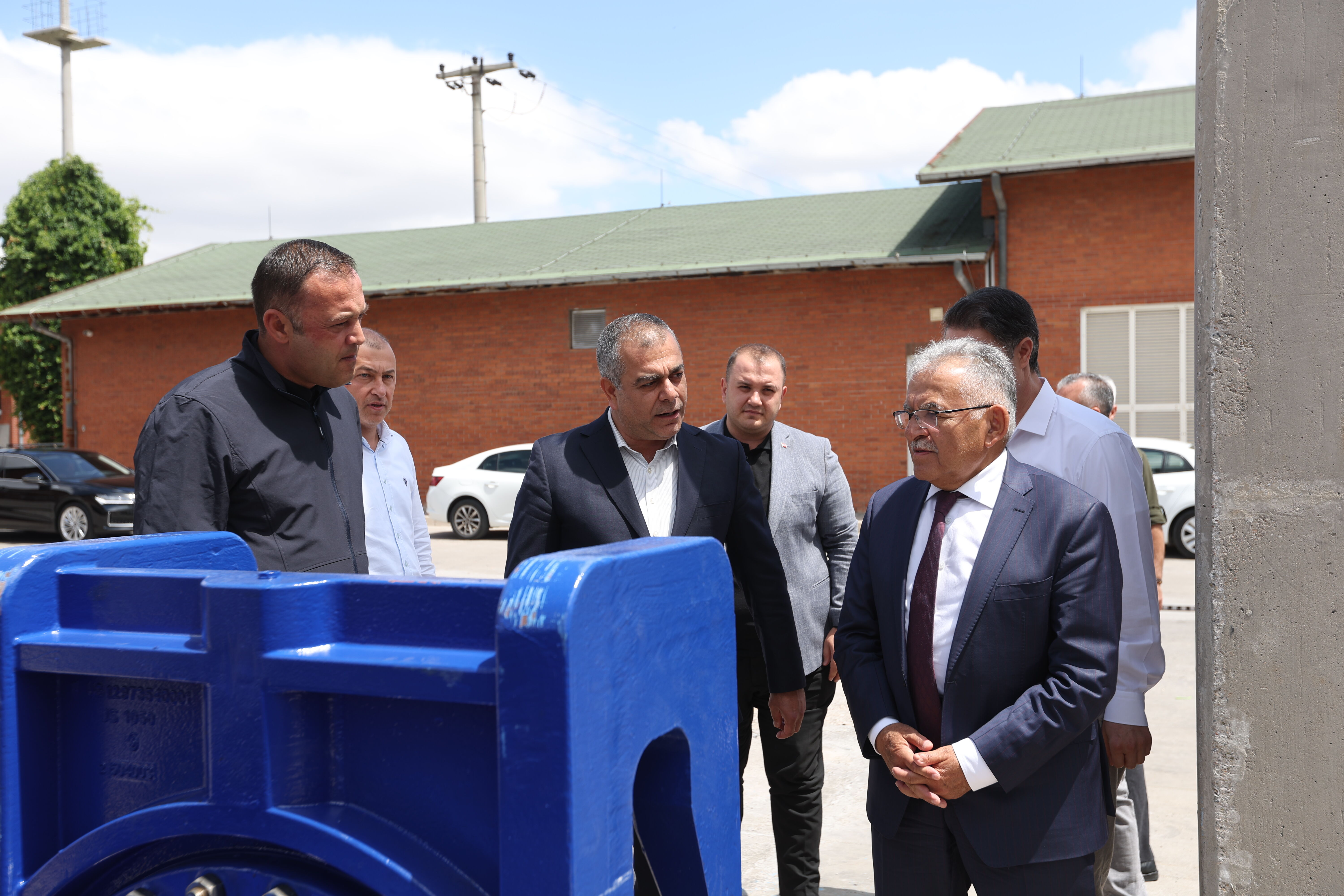 Başkan Büyükkılıç, KASKİ'nin yatırımlarını denetledi