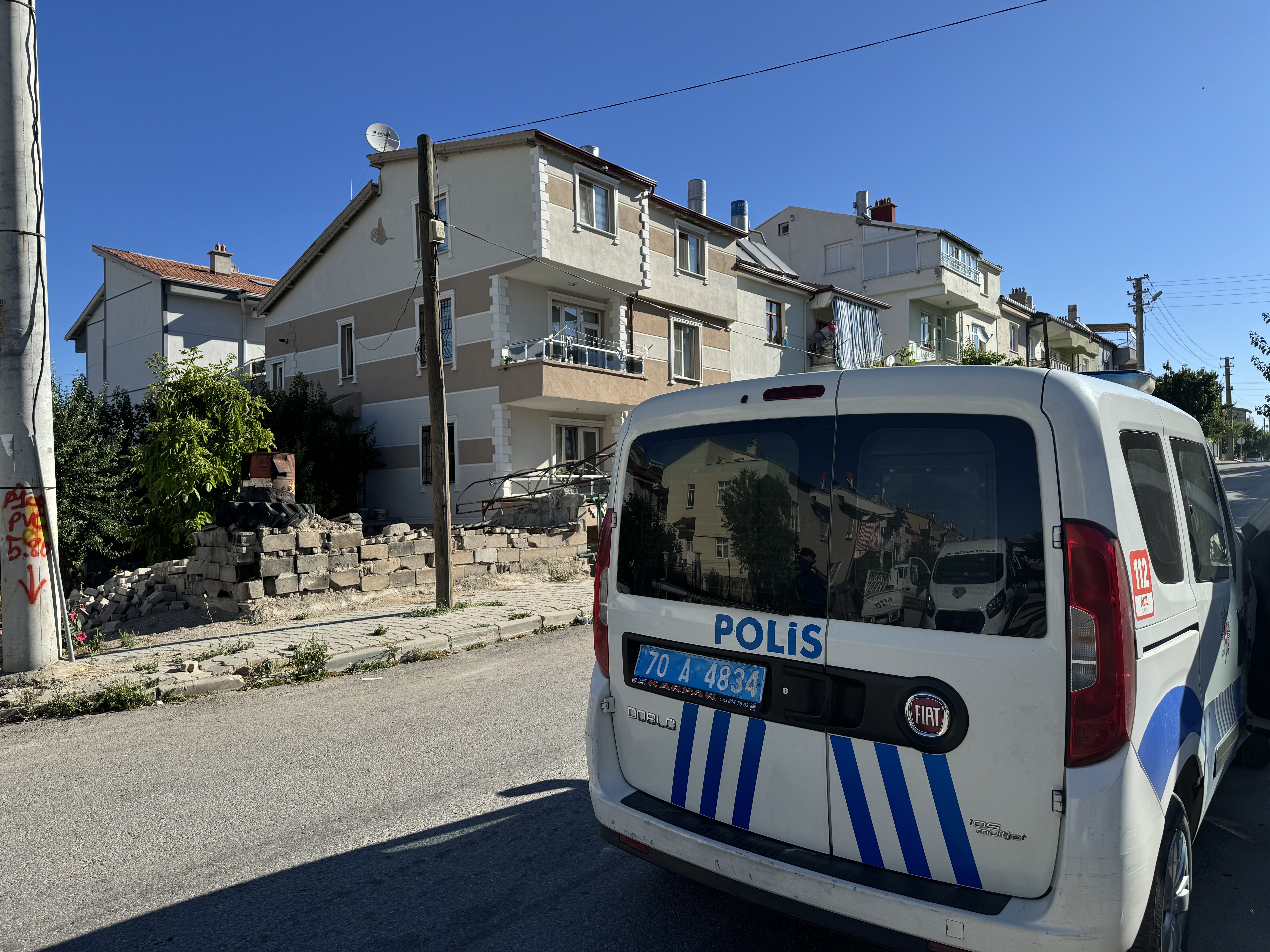 Karaman'da tüfekle vurulan kişi yaralandı