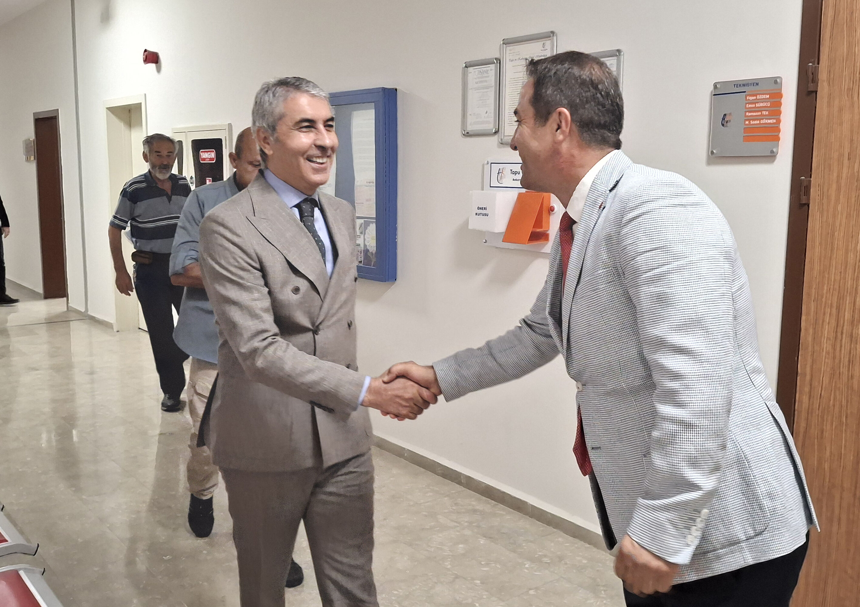 Beypazarı Kaymakamı Coşkun'dan kamu kurum müdürlerine ziyaret