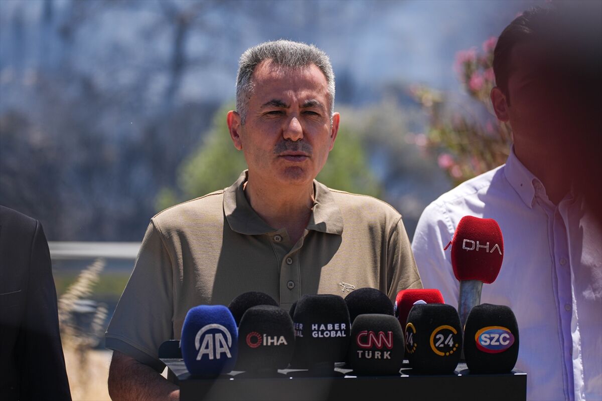 İzmir Valisi Elban'dan kentteki orman yangınlarına ilişkin açıklama