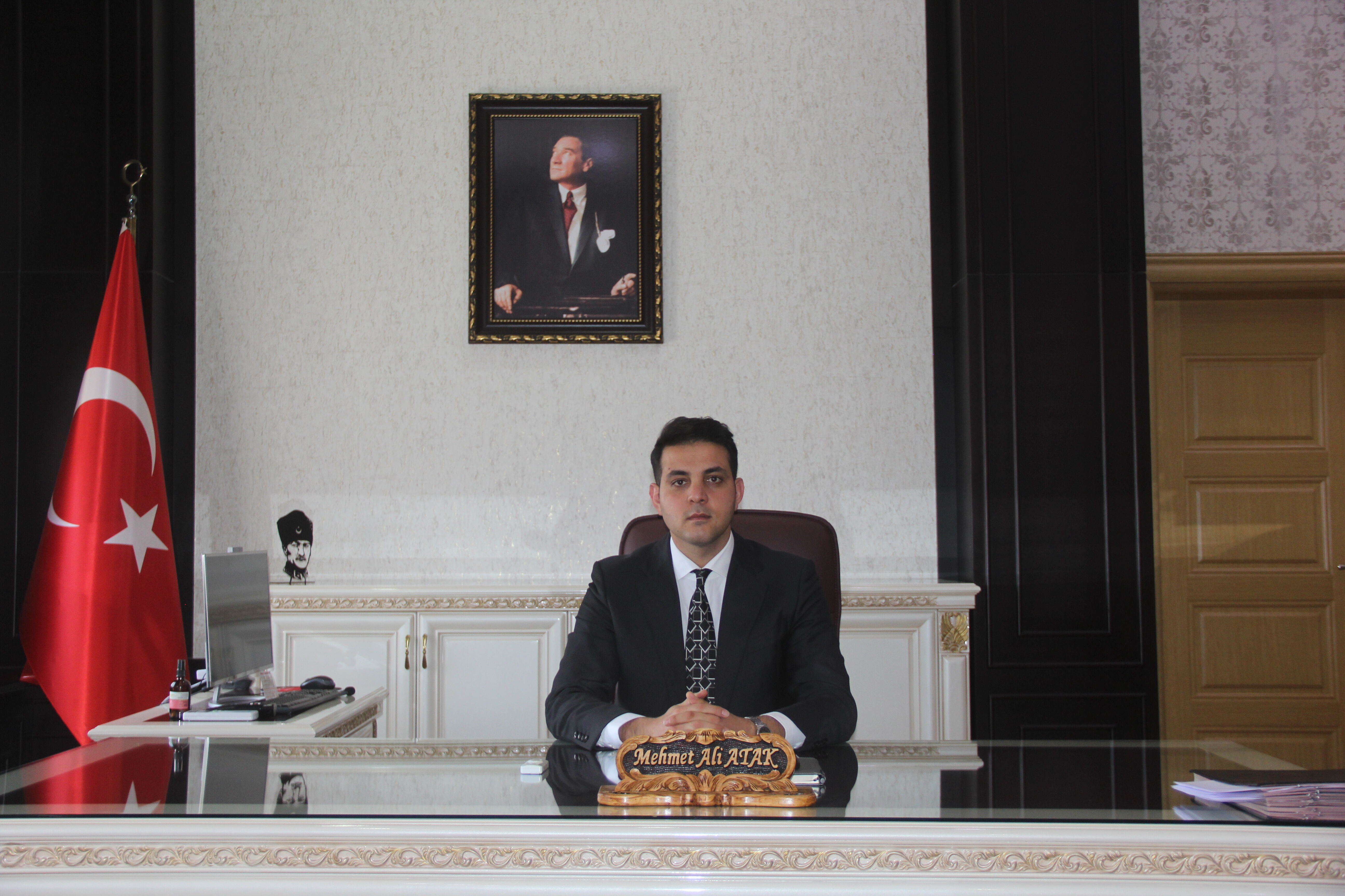 Zara Kaymakamı Mehmet Ali Atak, görevine başladı
