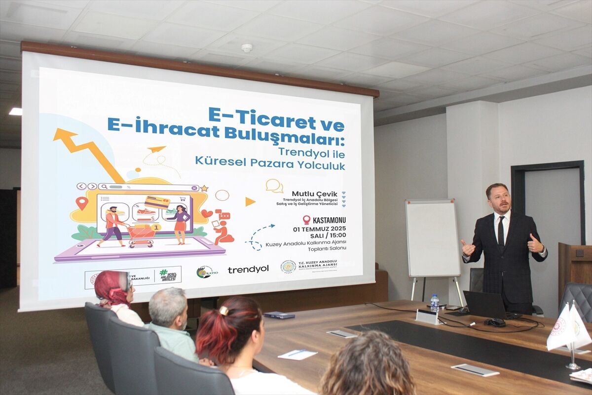 Kastamonu, Çankırı ve Sinop'ta e-ticaret ve e-ihracat fırsatları anlatıldı