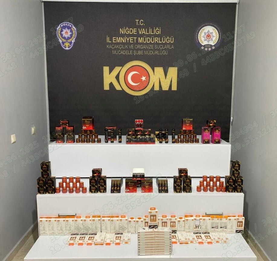 Niğde'de kaçakçılık operasyonunda 4 şüpheli yakalandı