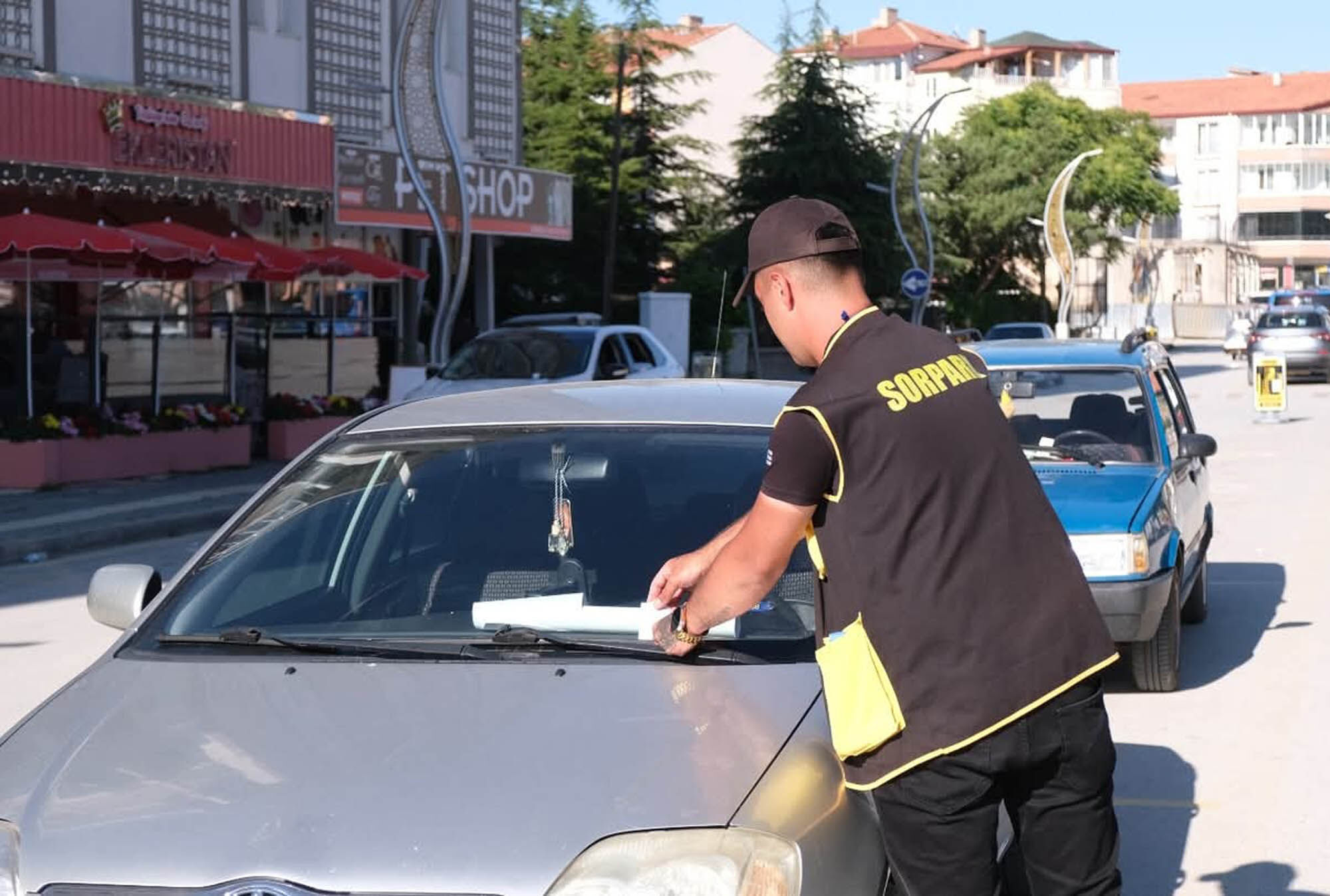 Sorgun'da ücretli park uygulaması başladı