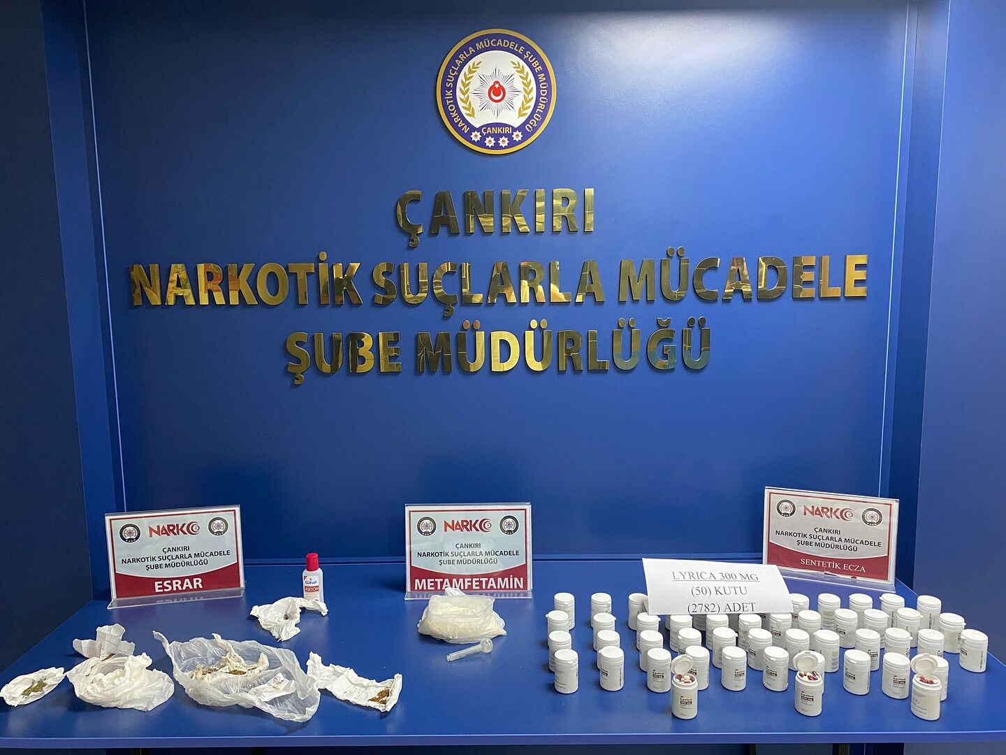 Çankırı'da düzenlenen uyuşturucu operasyonunda yakalanan 2 kişi tutuklandı