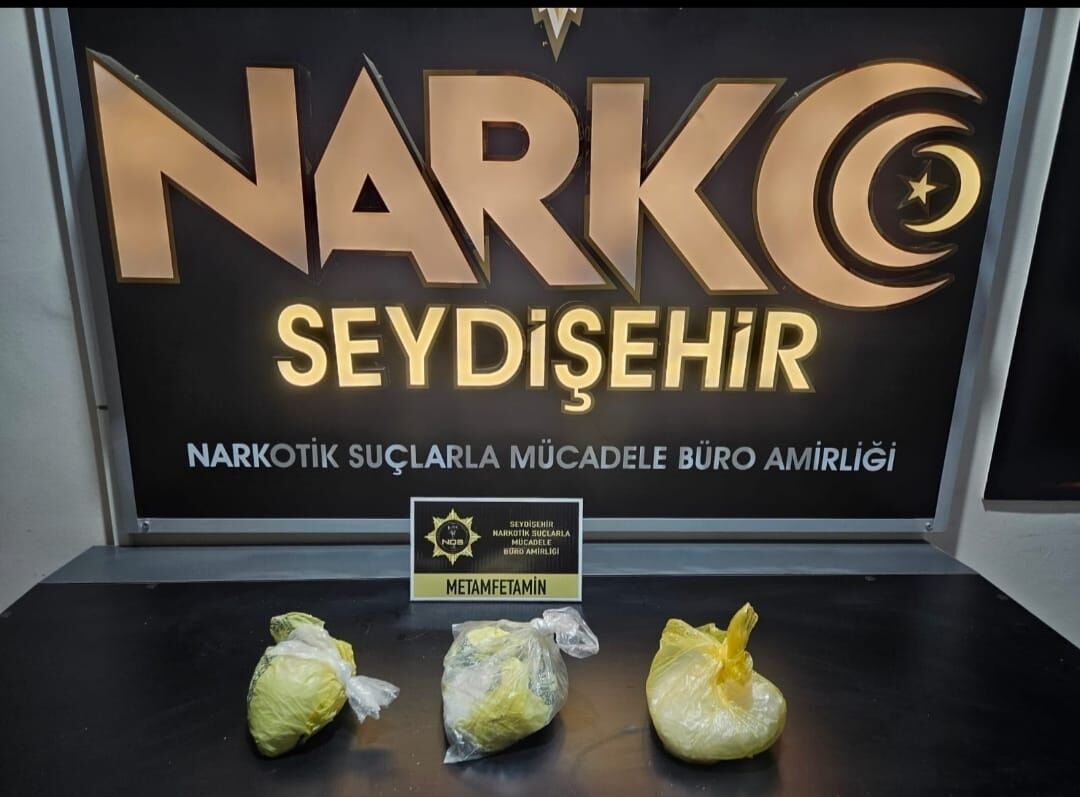 Konya'da uyuşturucu operasyonunda 1 kişi tutuklandı