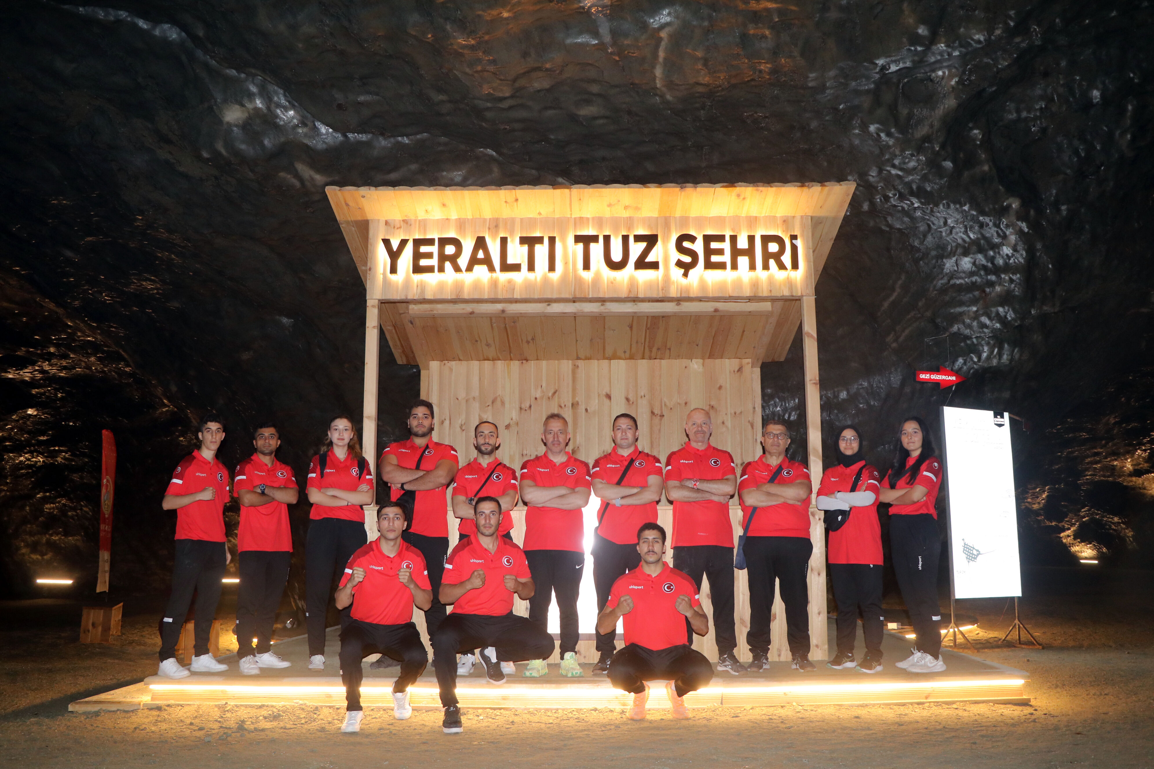 Dünya şampiyonasına hazırlanan Savate Combat Milli Takımı, yerin 150 metre altında antrenman yaptı