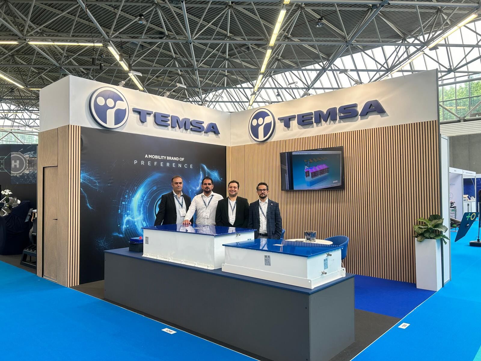 TEMSA, Hollanda'da Electric & Hybrid Marine Expo'ya katıldı