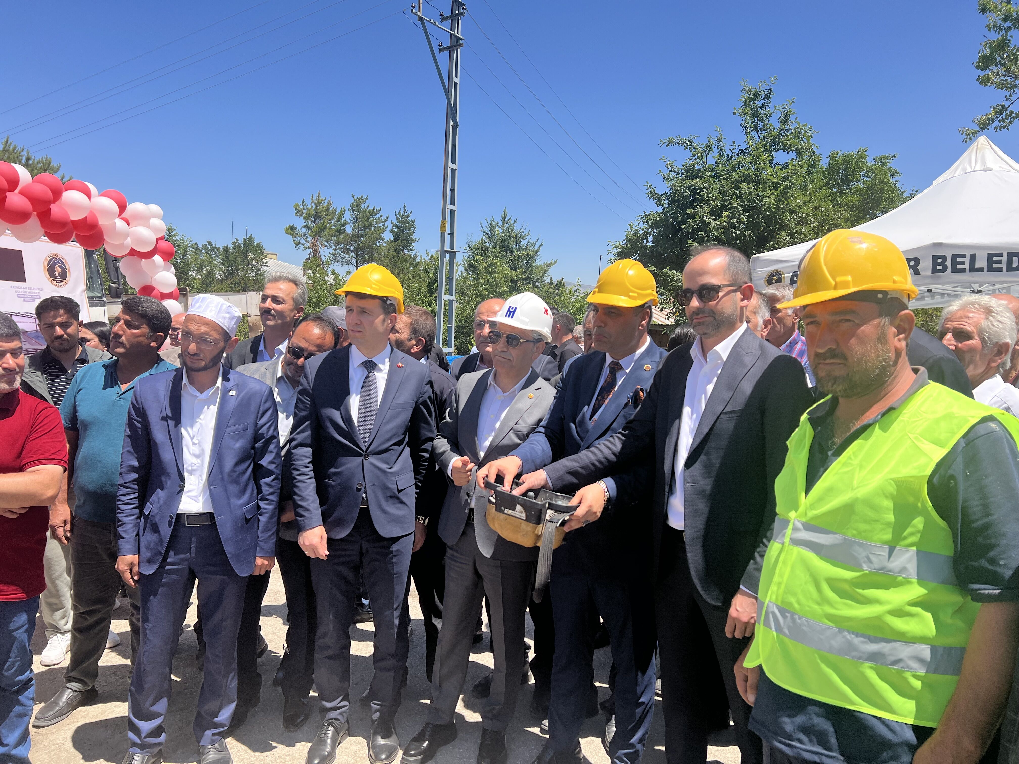 Akıncılar'da kültür merkezinin temeli atıldı