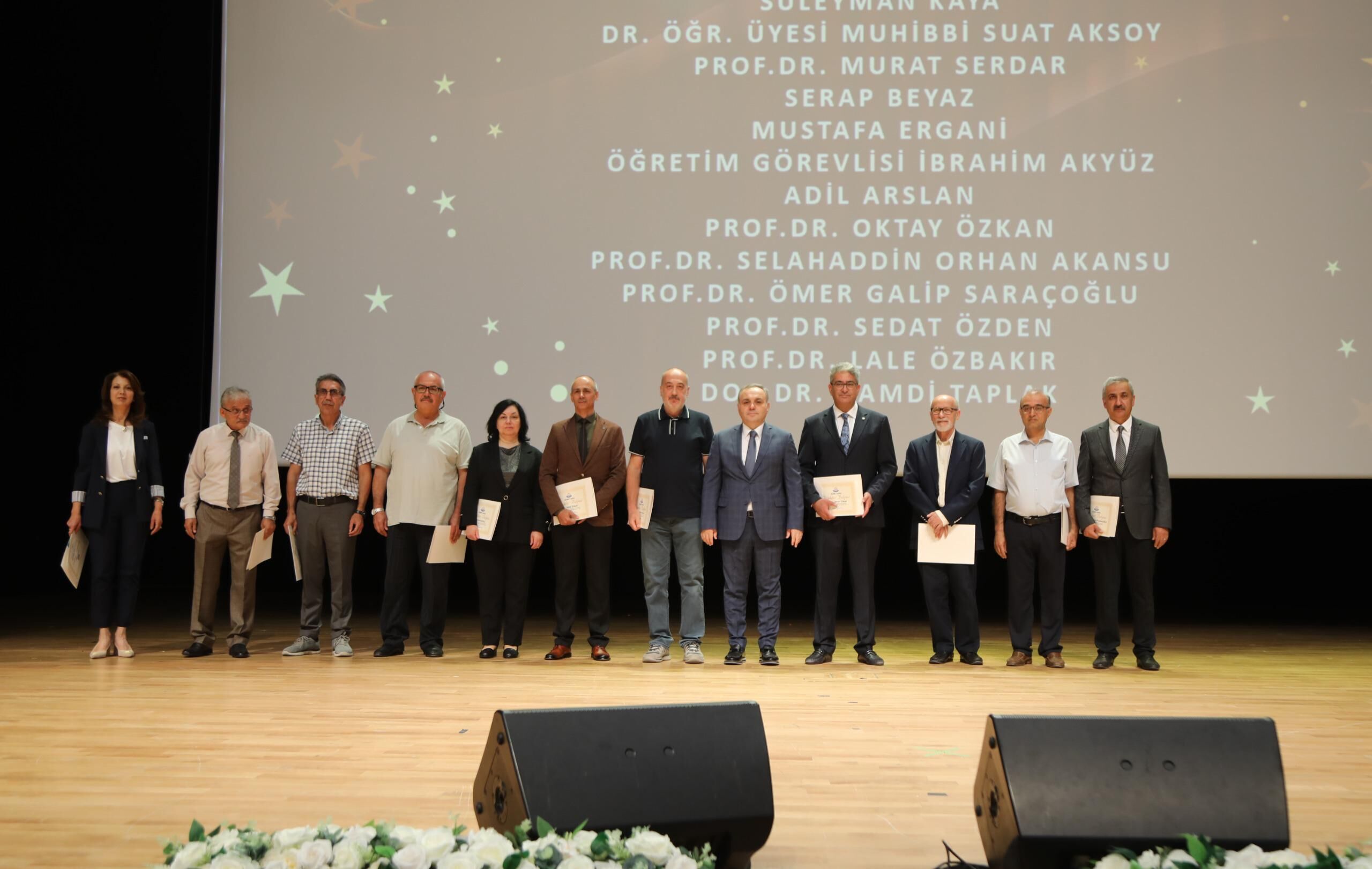 ERÜ'de '2024 Başarı Ödül Töreni' düzenlendi