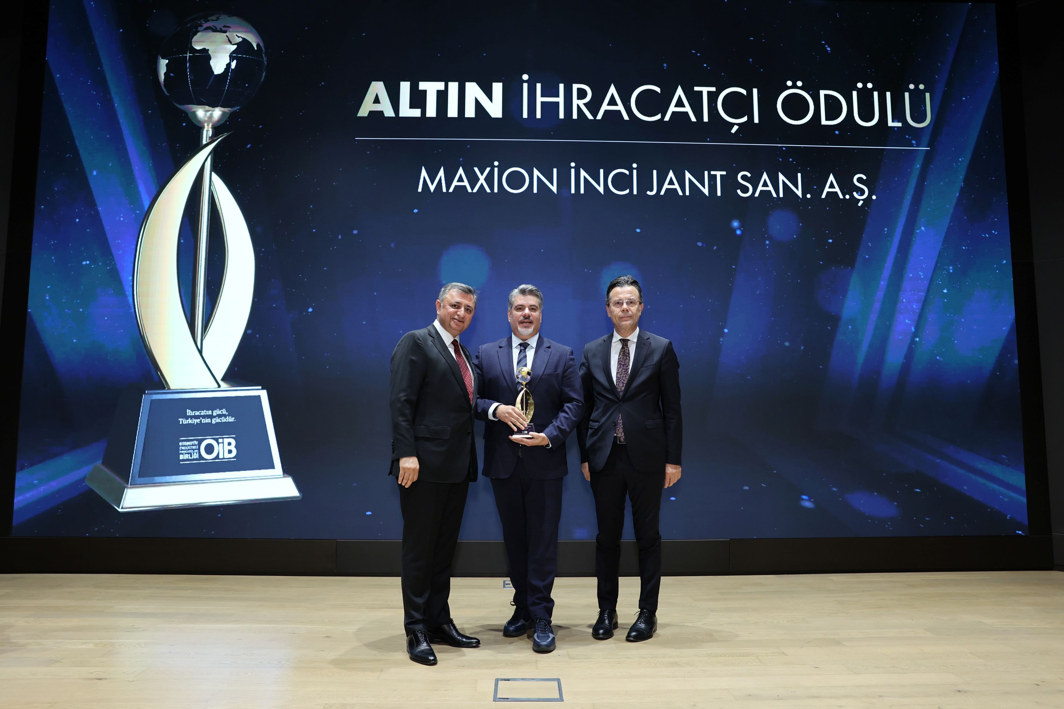 Maxion İnci Jant Grubu, Uludağ İhracatçı Birlikleri'nden 2 ödül aldı