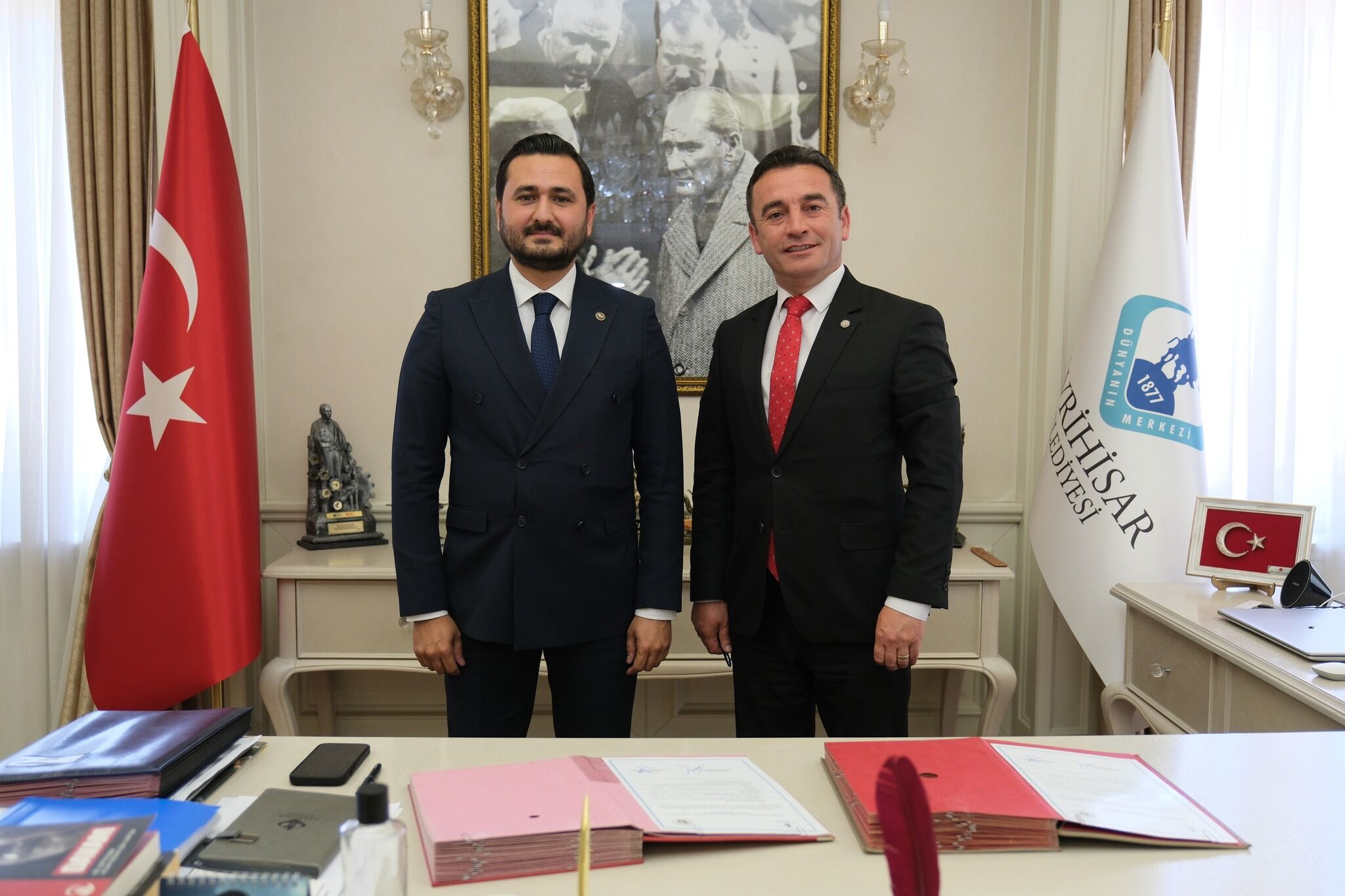 Sivrihisar ve Yeşilçiftlik Belediyeleri Arasında Kardeş Belediye Protokolü İmzalandı