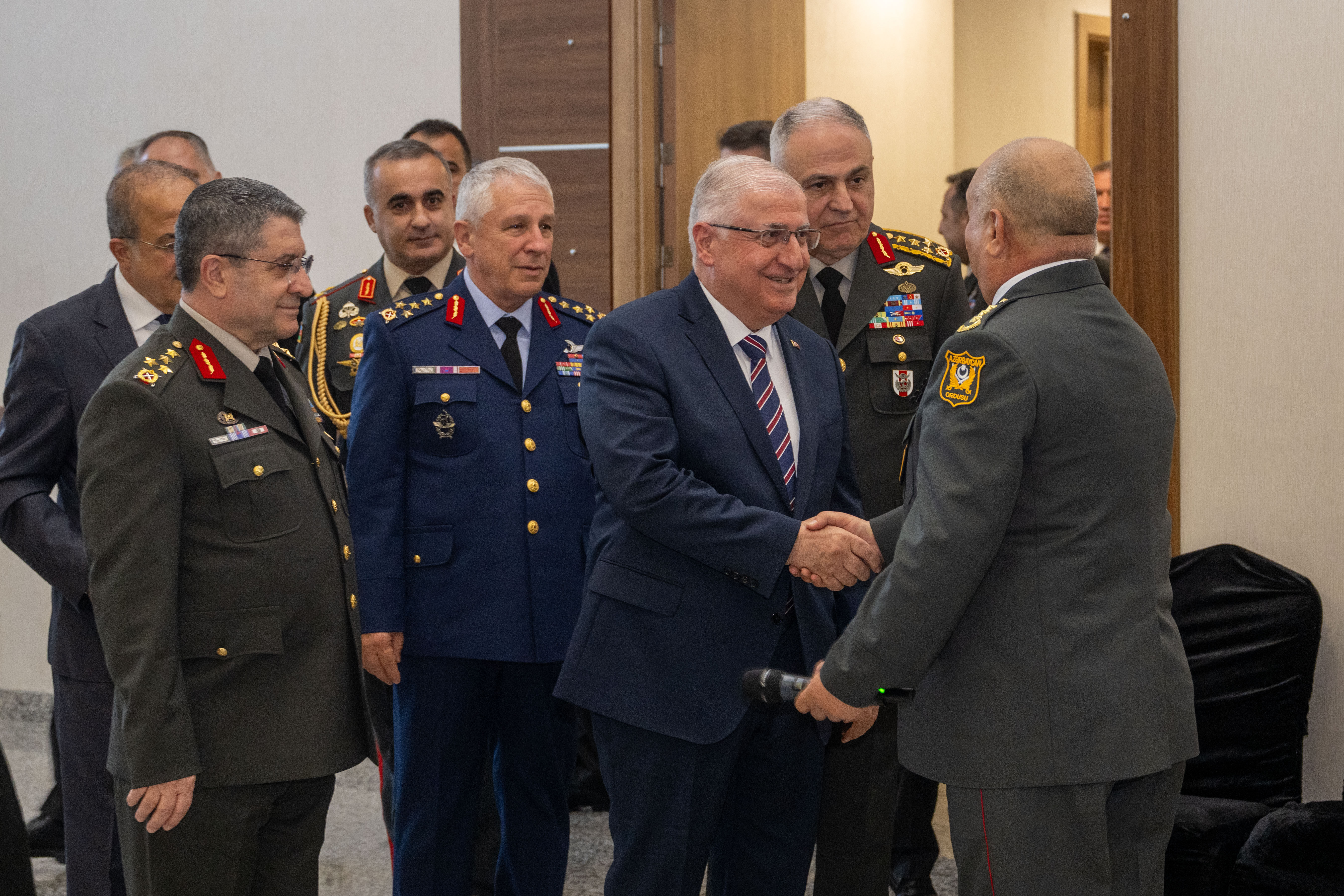 Milli Savunma Bakanı Güler, Azerbaycan Silahlı Kuvvetler Günü resepsiyonunda konuştu:
