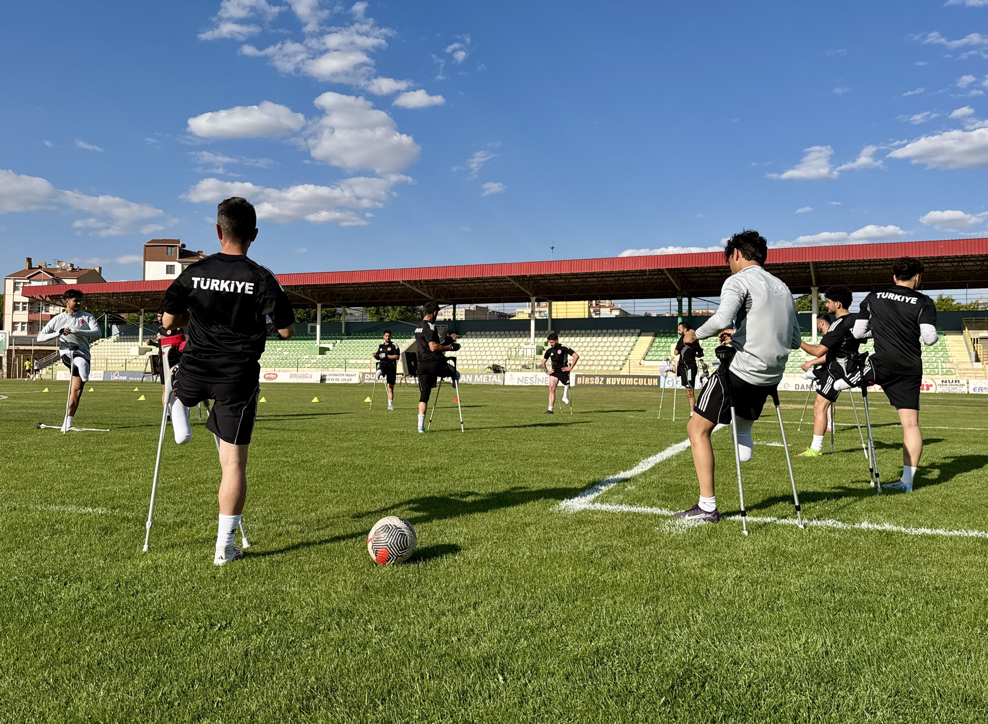 Ampute Milli Futbol Takımı, Kırşehir'de kampa girdi