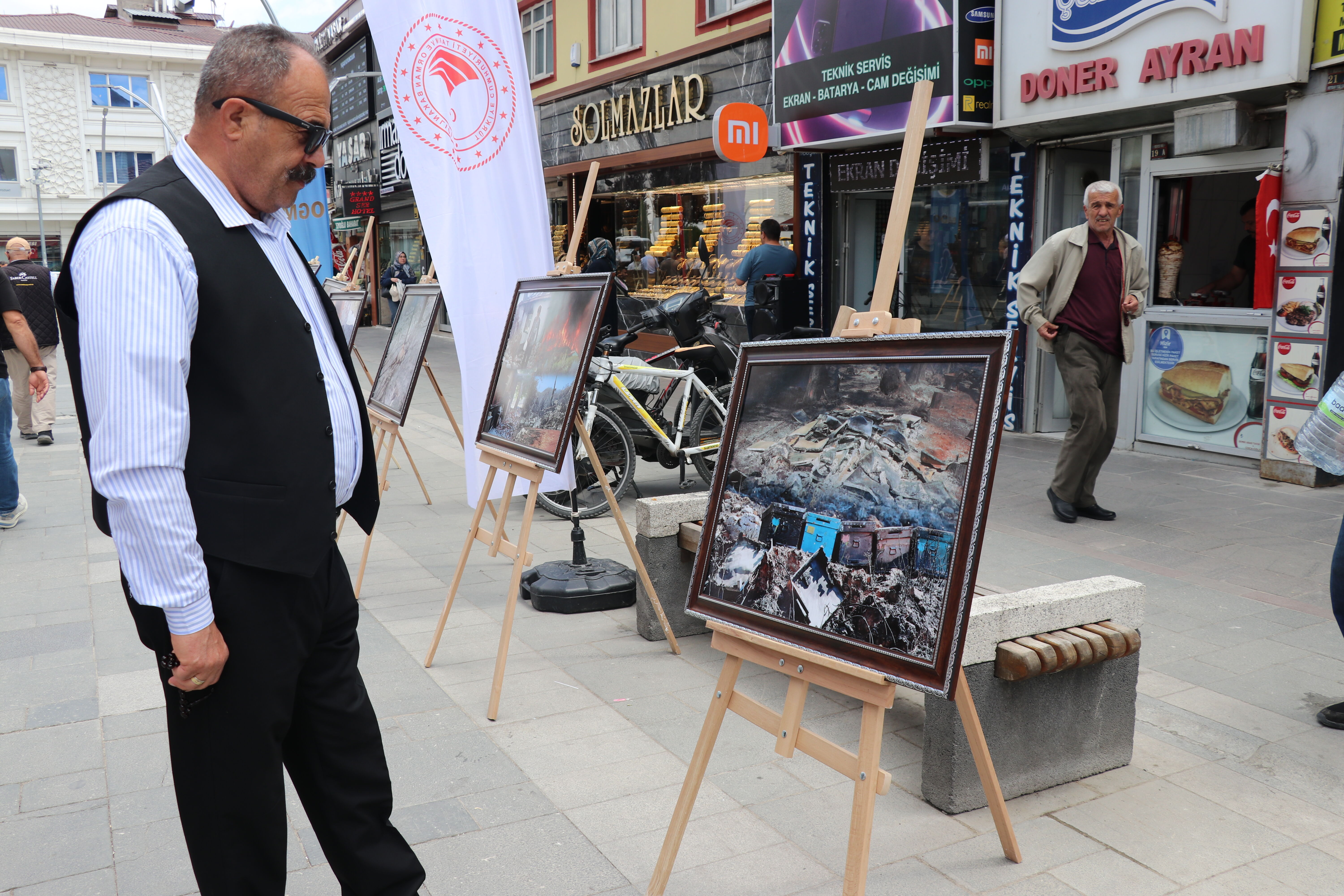 Yozgat'ta 'Yananlar sadece ormanlarımız değil' adlı fotoğraf sergisi düzenlendi