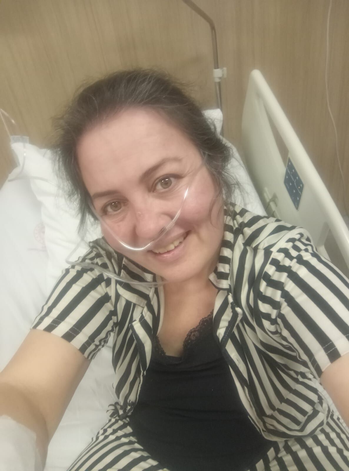 4 yıl sonra oksijen cihazı olmadan ilk nefes