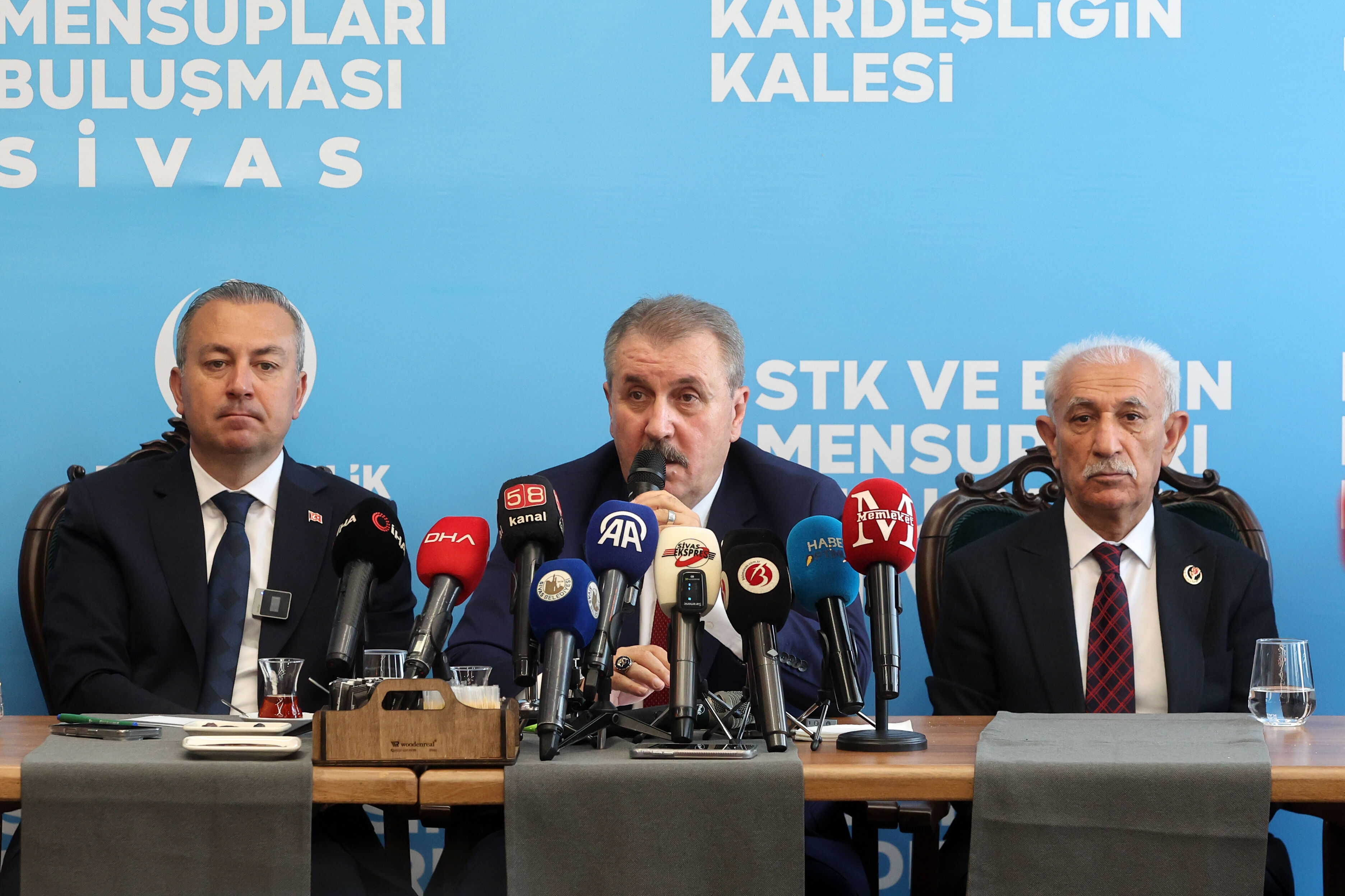 BBP Genel Başkanı Destici, Sivas'ta gündemi değerlendirdi: