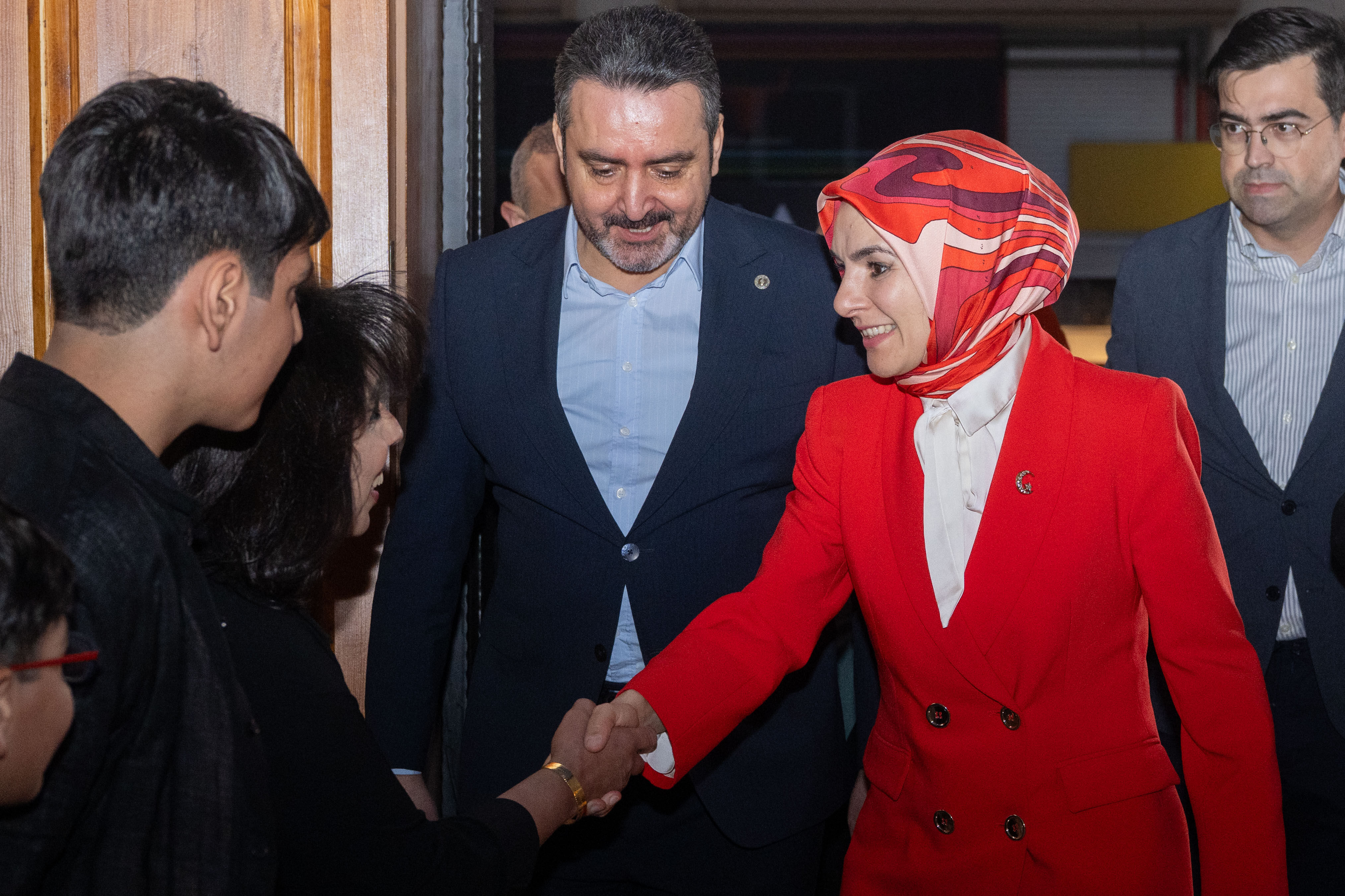 Aile ve Sosyal Hizmetler Bakanı Göktaş, şehit babaları ve gazilerle bir araya geldi