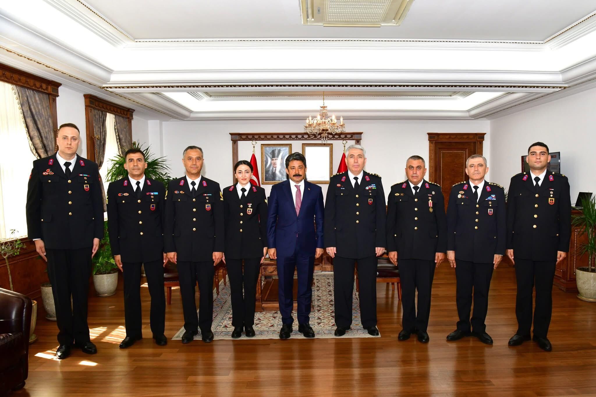 Kırşehir Valisi Demiryürek, Jandarma Teşkilatının 186'ncı kuruluş yıl dönümünü kutladı