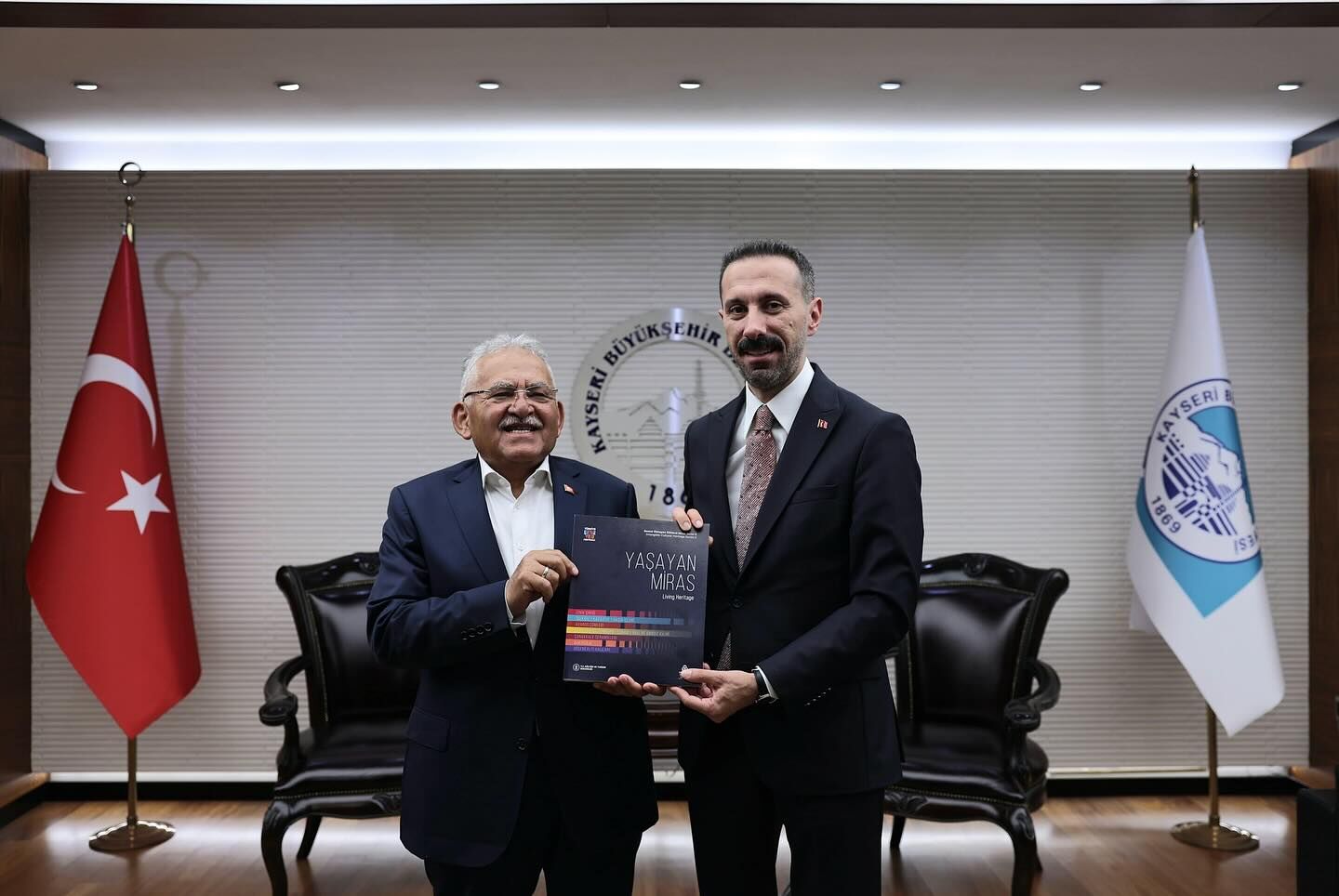 Türkiye Kültür Yolu Festivali Direktörü Terzi, Büyükkılıç'ı ziyaret etti
