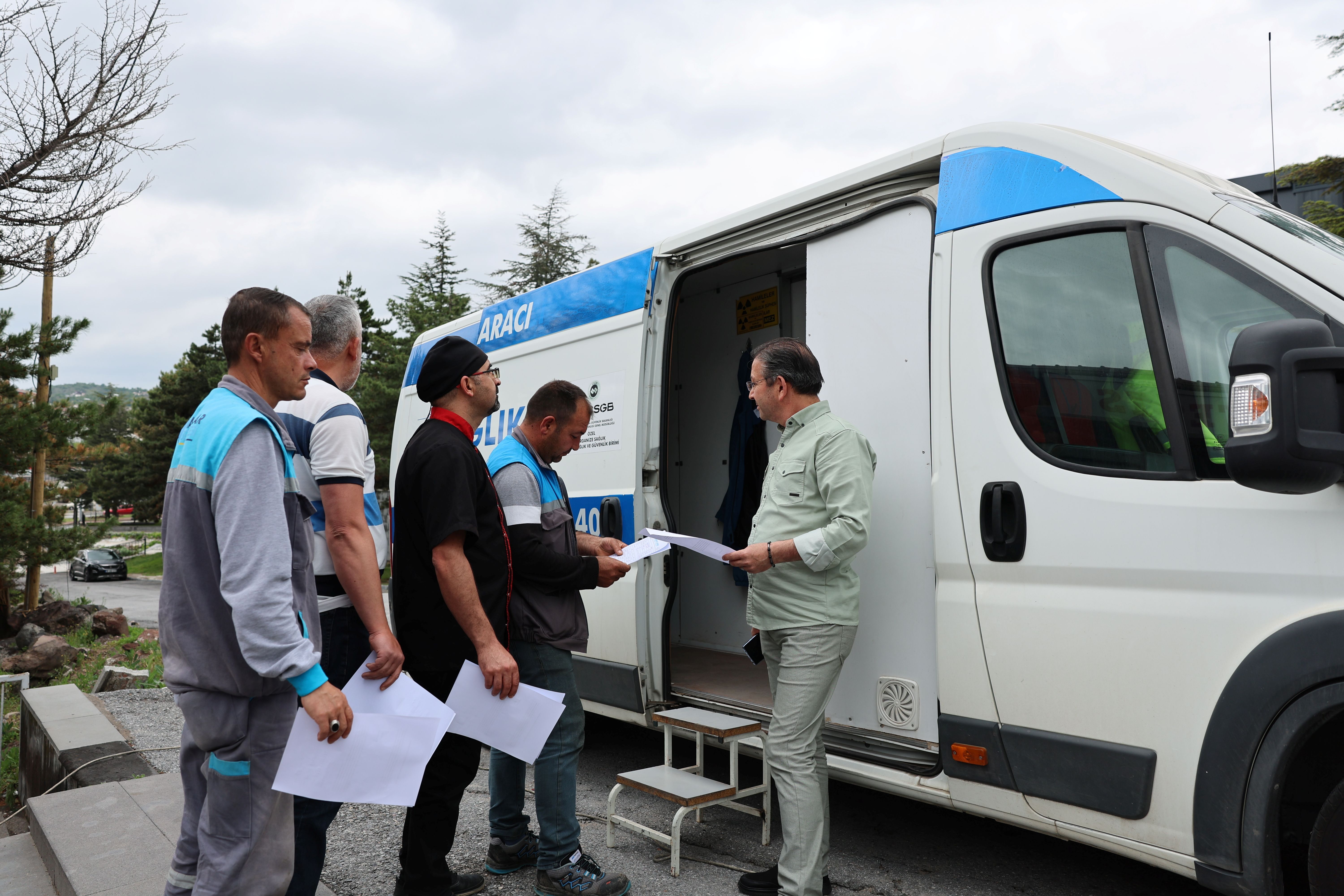 Hacılar Belediyesi personeline yönelik sağlık taraması gerçekleştirildi