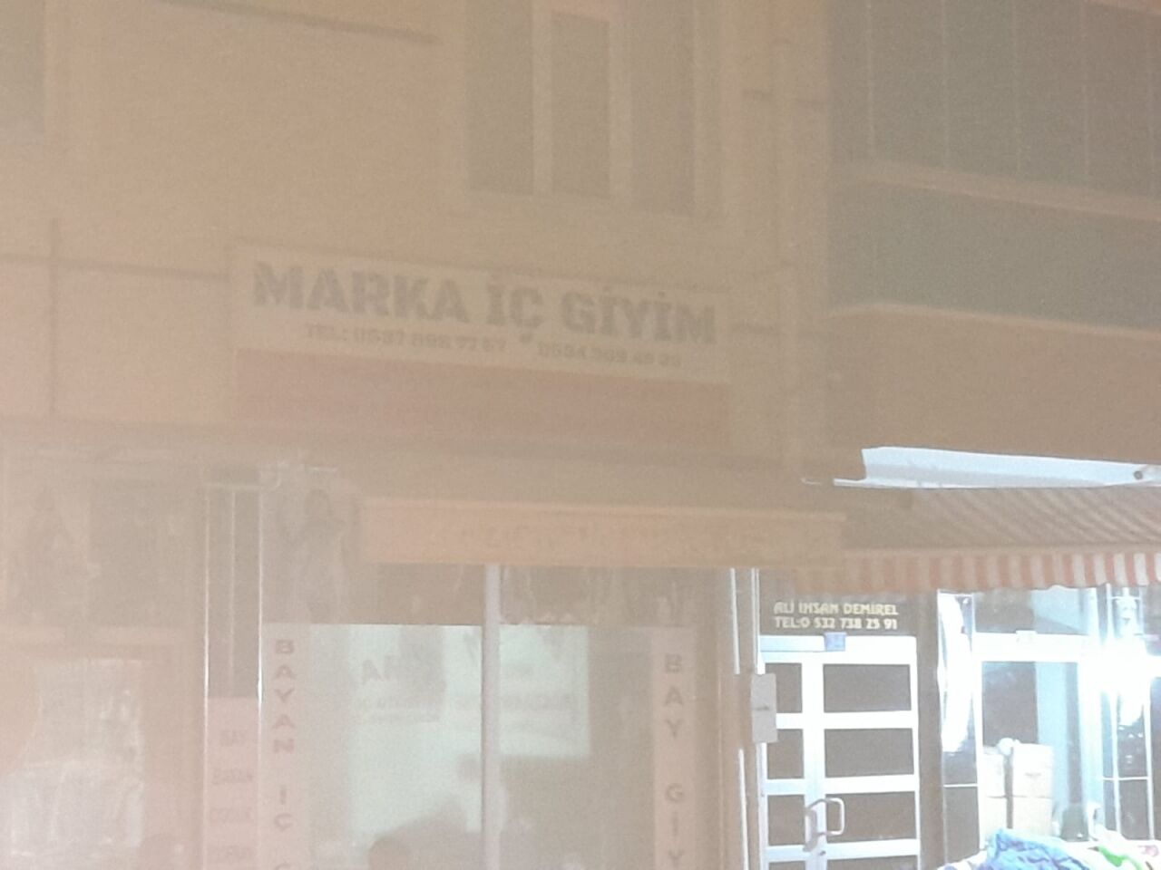 Konya'da iş yerinde çıkan yangın söndürüldü
