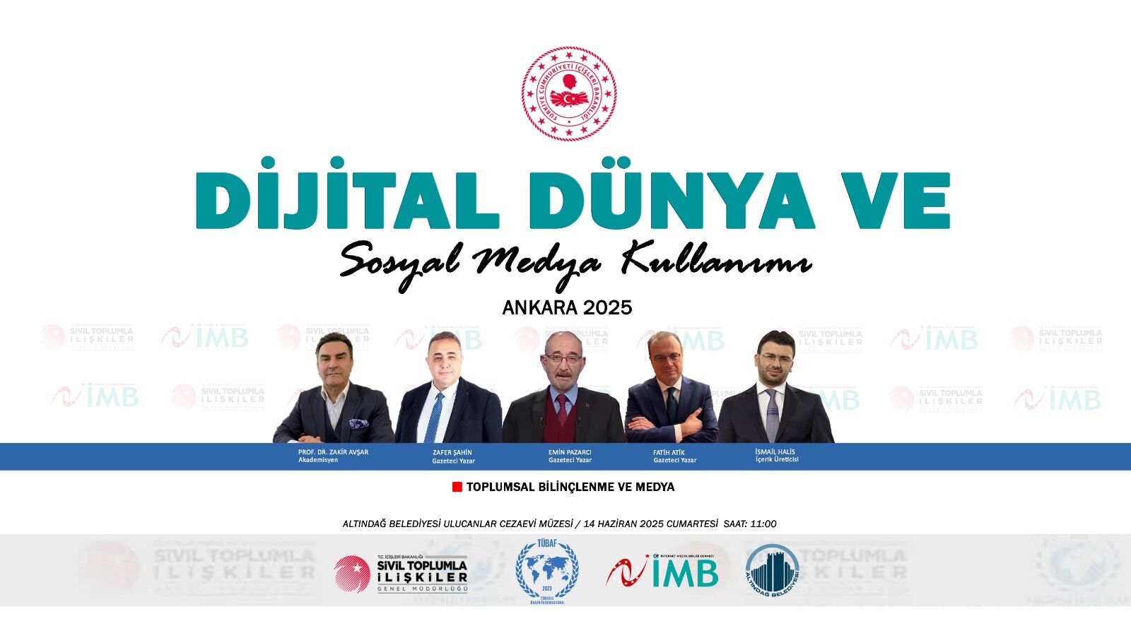 “Dijital Dünya ve Sosyal Medya Kullanımı” Paneli Gerçekleşecek