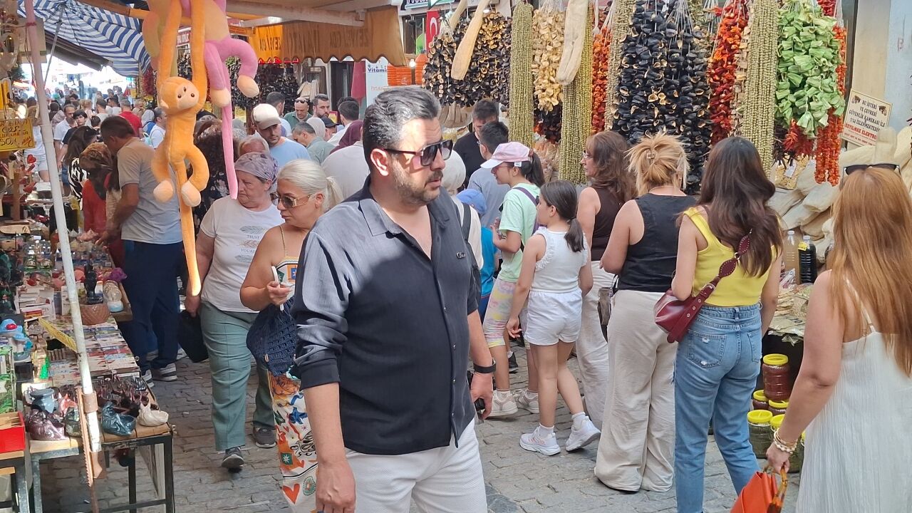 Beypazarı'nda bayram tatili yoğunluğu