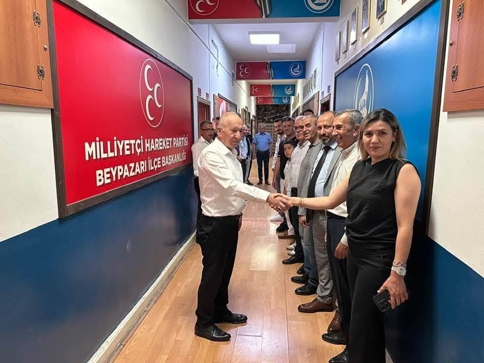 MHP Beypazarı İlçe Başkanlığınca bayramlaşma programı düzenlendi
