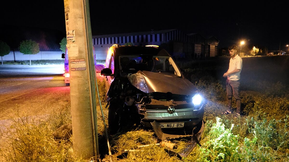 Konya'daki trafik kazasında 5 kişi yaralandı