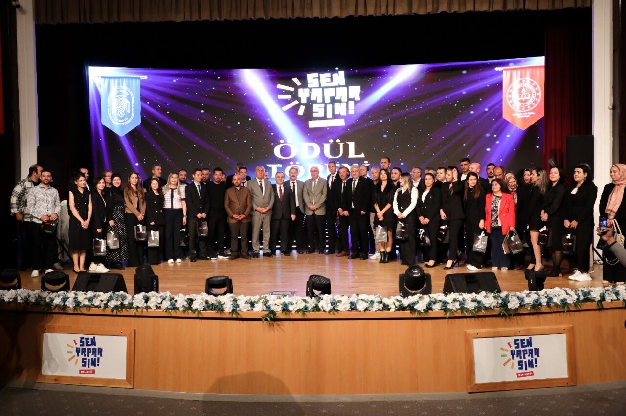 Kayseri'de "Sen Yaparsın Melikgazi" etkinliğinin ödül töreni yapıldı