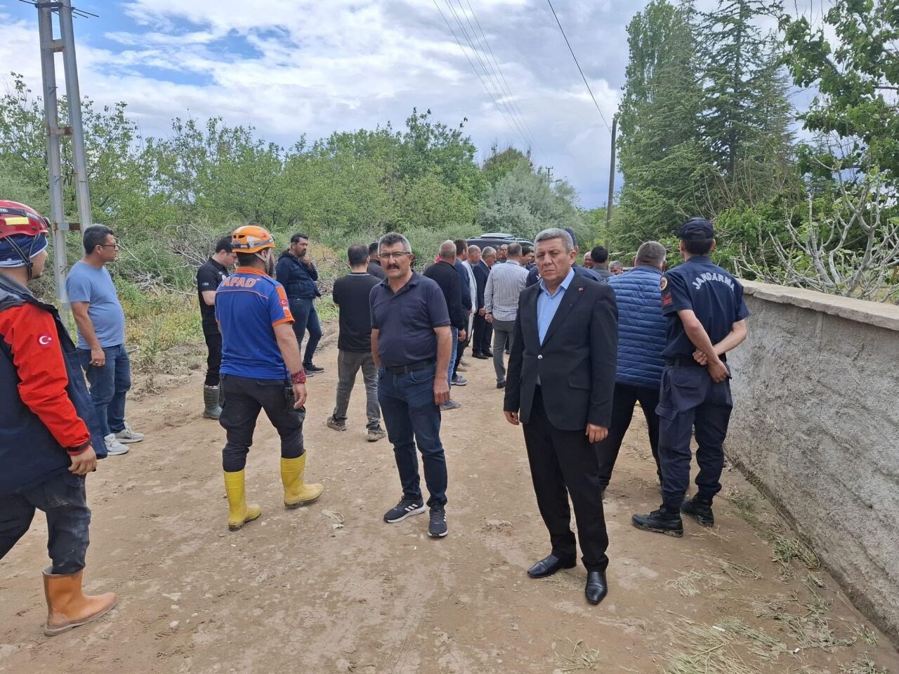 Kırşehir'de son yağışlarda tarım arazileri zarar gördü