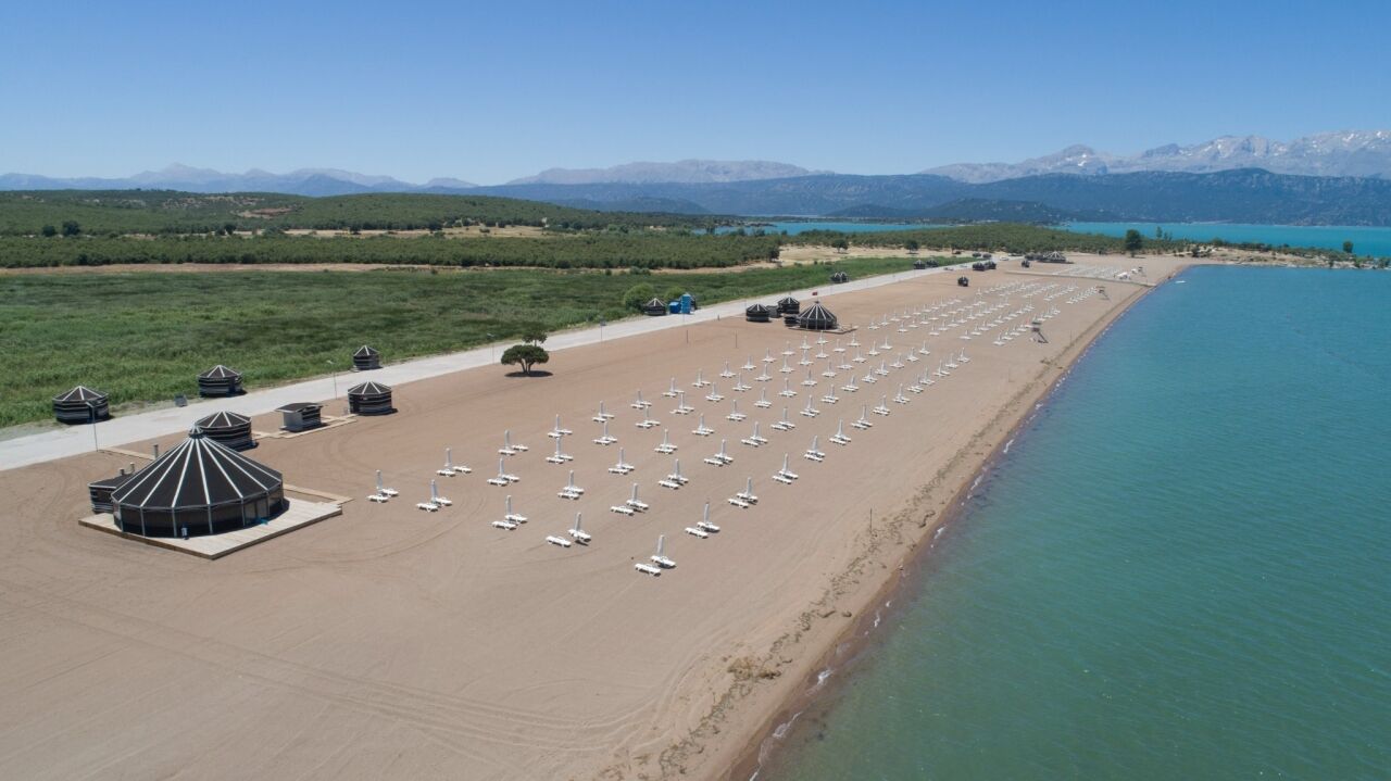 Beyşehir Gölü'nde tatil sezonu başlıyor