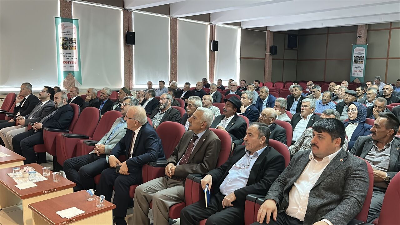 Çubuk'ta Kurban Bayramı öncesinde toplantı yapıldı