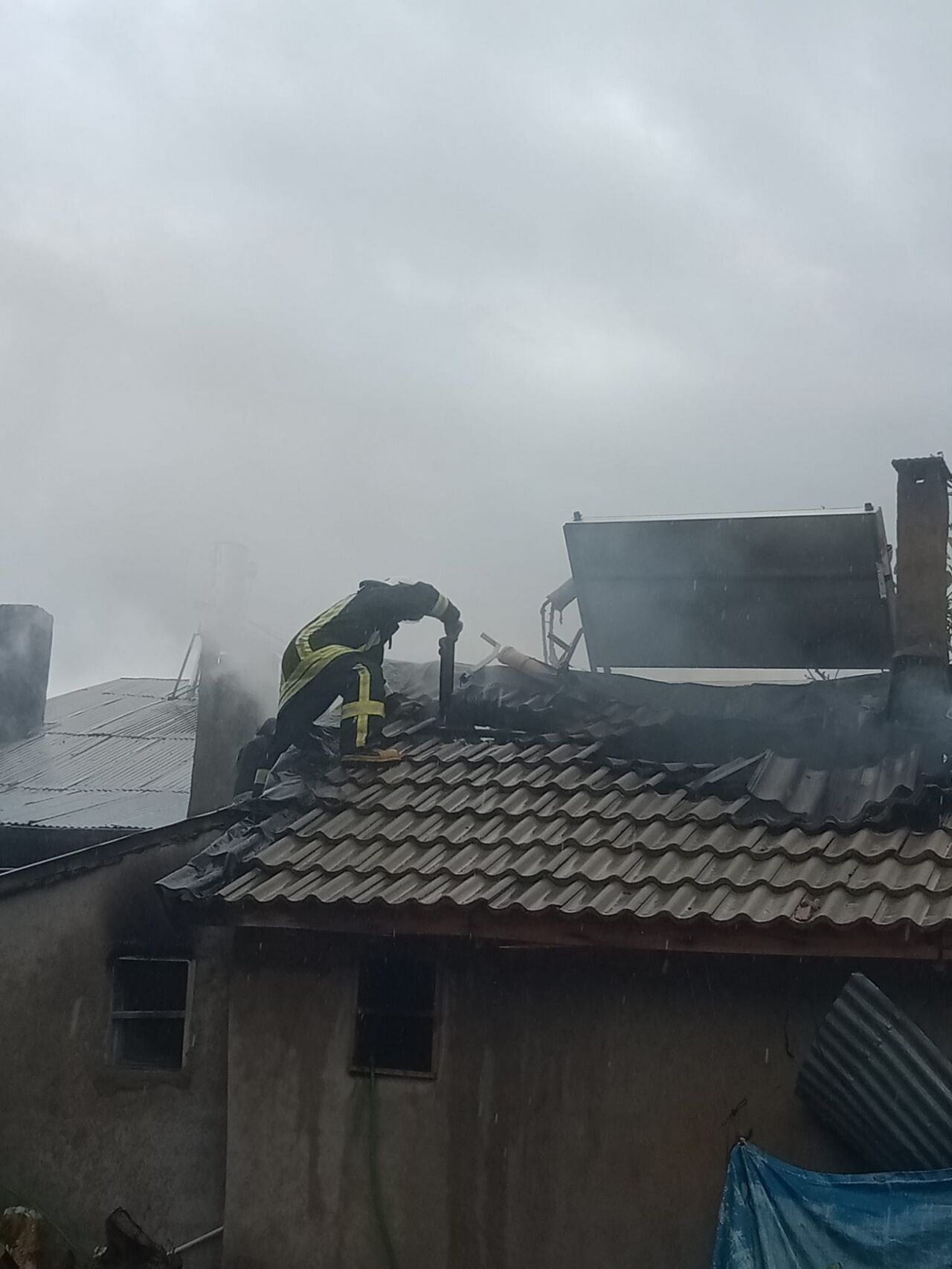 Seydişehir'de bir evde çıkan yangın söndürüldü