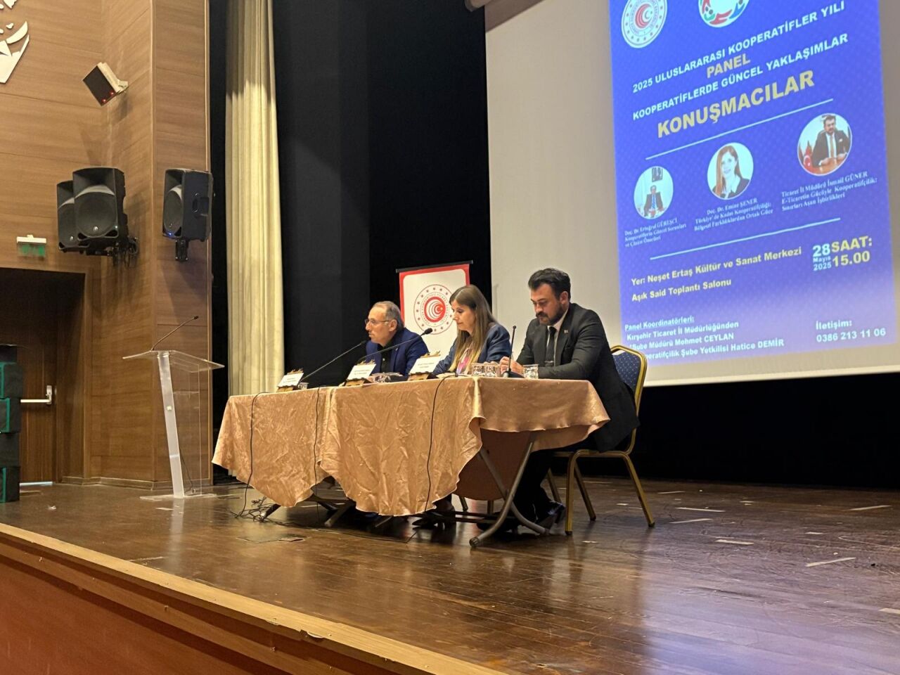 Kırşehir'de "Kooperatiflerde Güncel Yaklaşımlar" paneli düzenlendi
