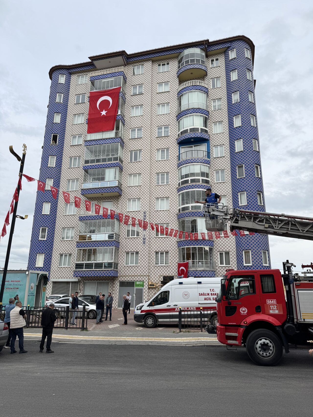 Ankara'da eğimli arazide düşerek ağır yaralanan Jandarma Astsubay şehit oldu